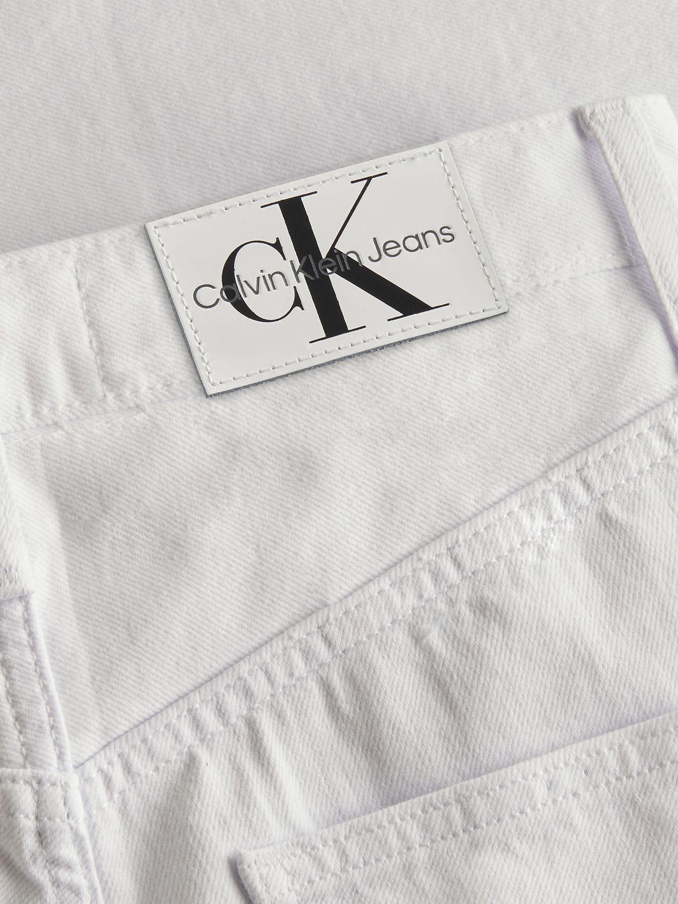 Jeans High Rise Relaxed Blanco Calvin Klein-4