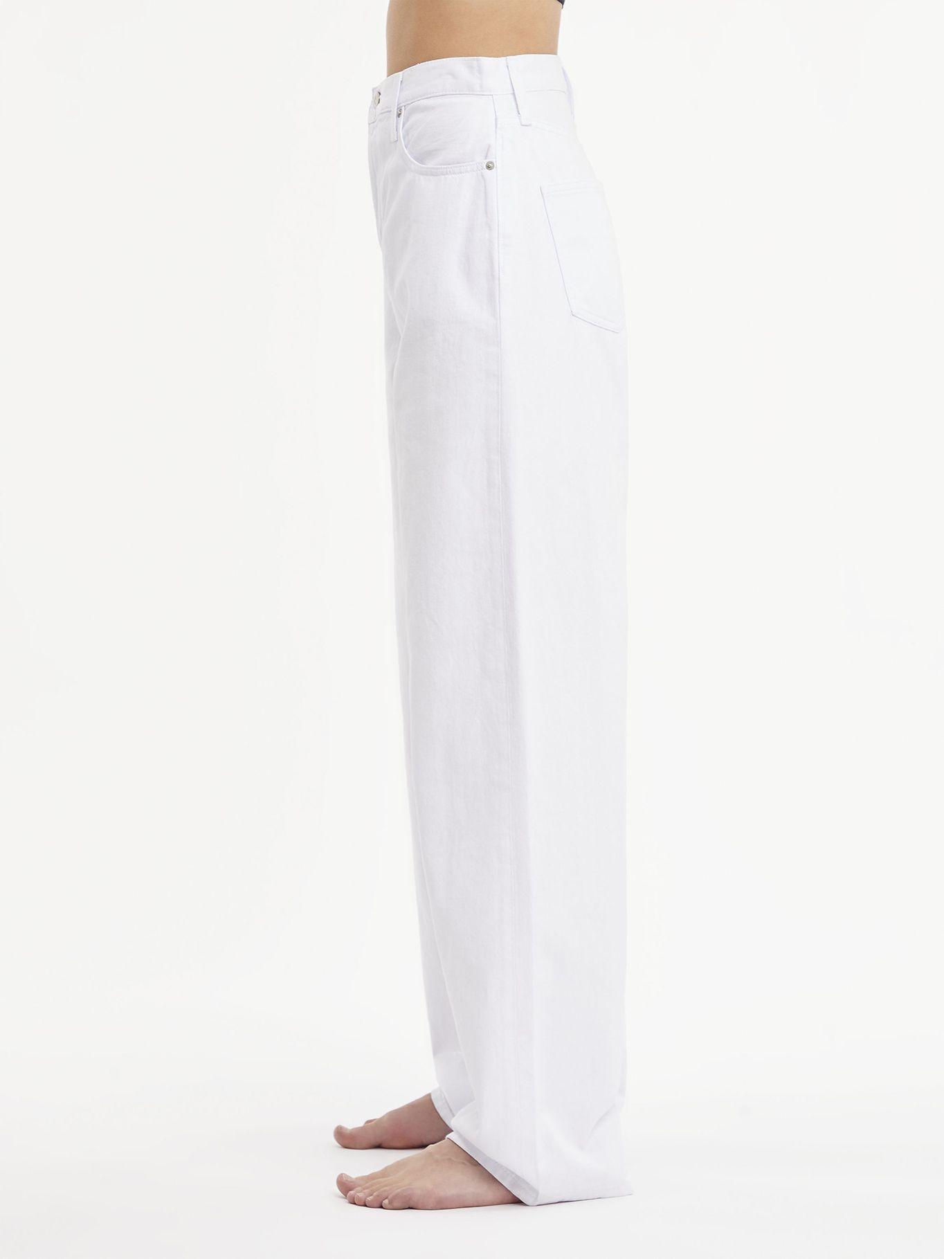 Jeans High Rise Relaxed Blanco Calvin Klein-2