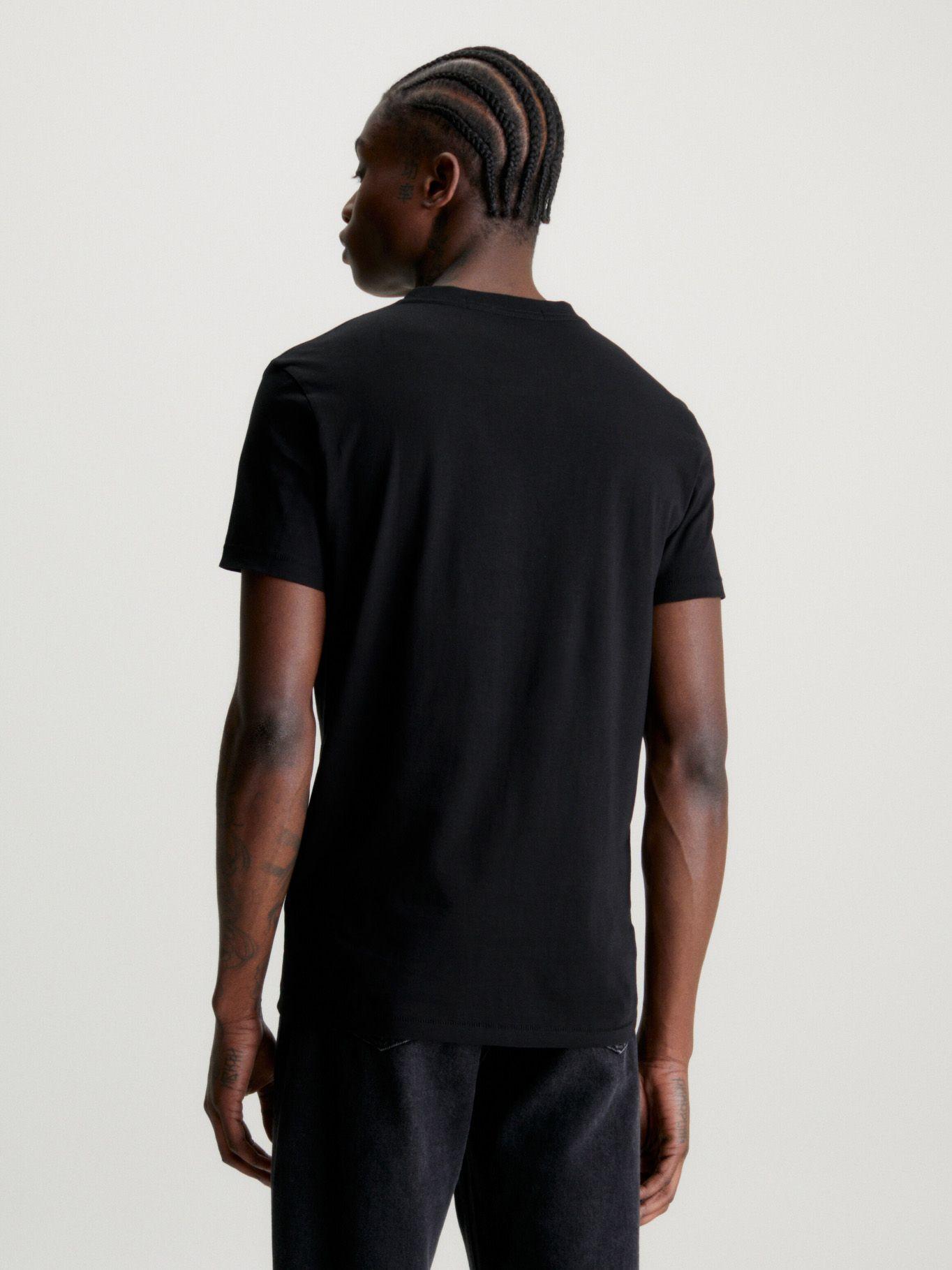Polera Seasonal Monologo Negro Calvin Klein-2