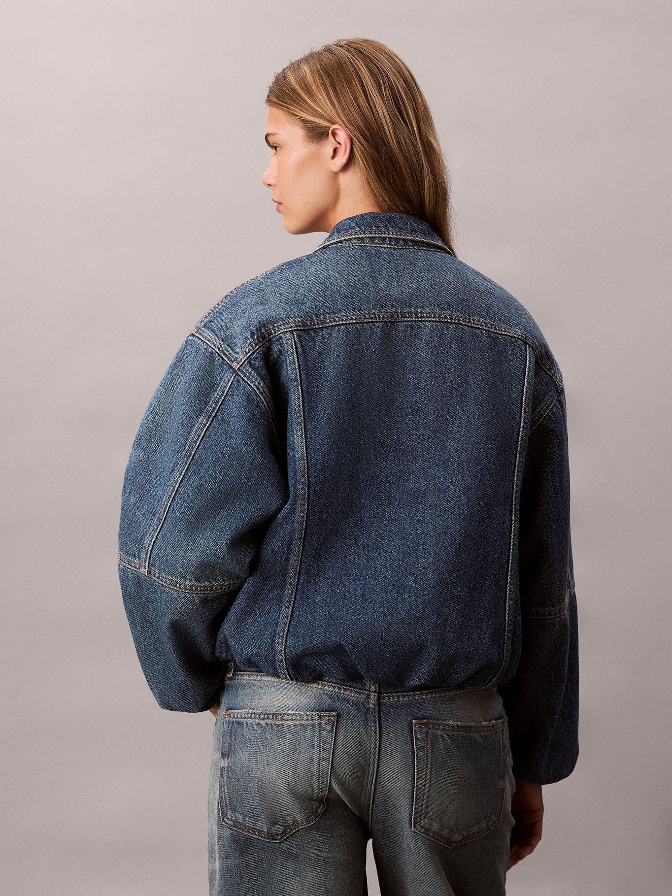 Chaqueta Bubble Denim Tejido Orchard Azul Calvin Klein-2