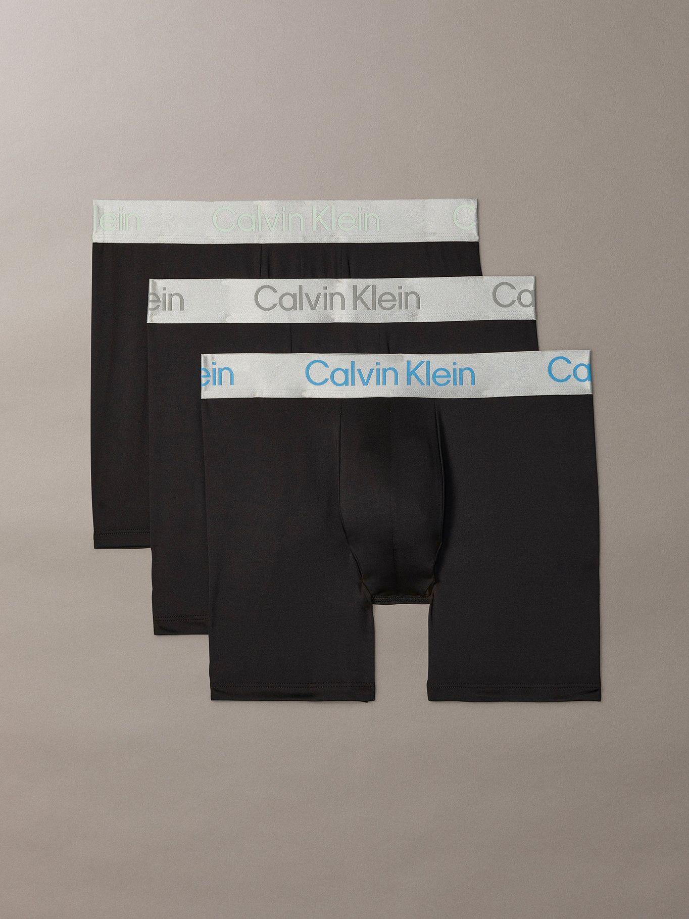 Pack de 3 Bóxers Brief Brushed Negro Calvin Klein-0
