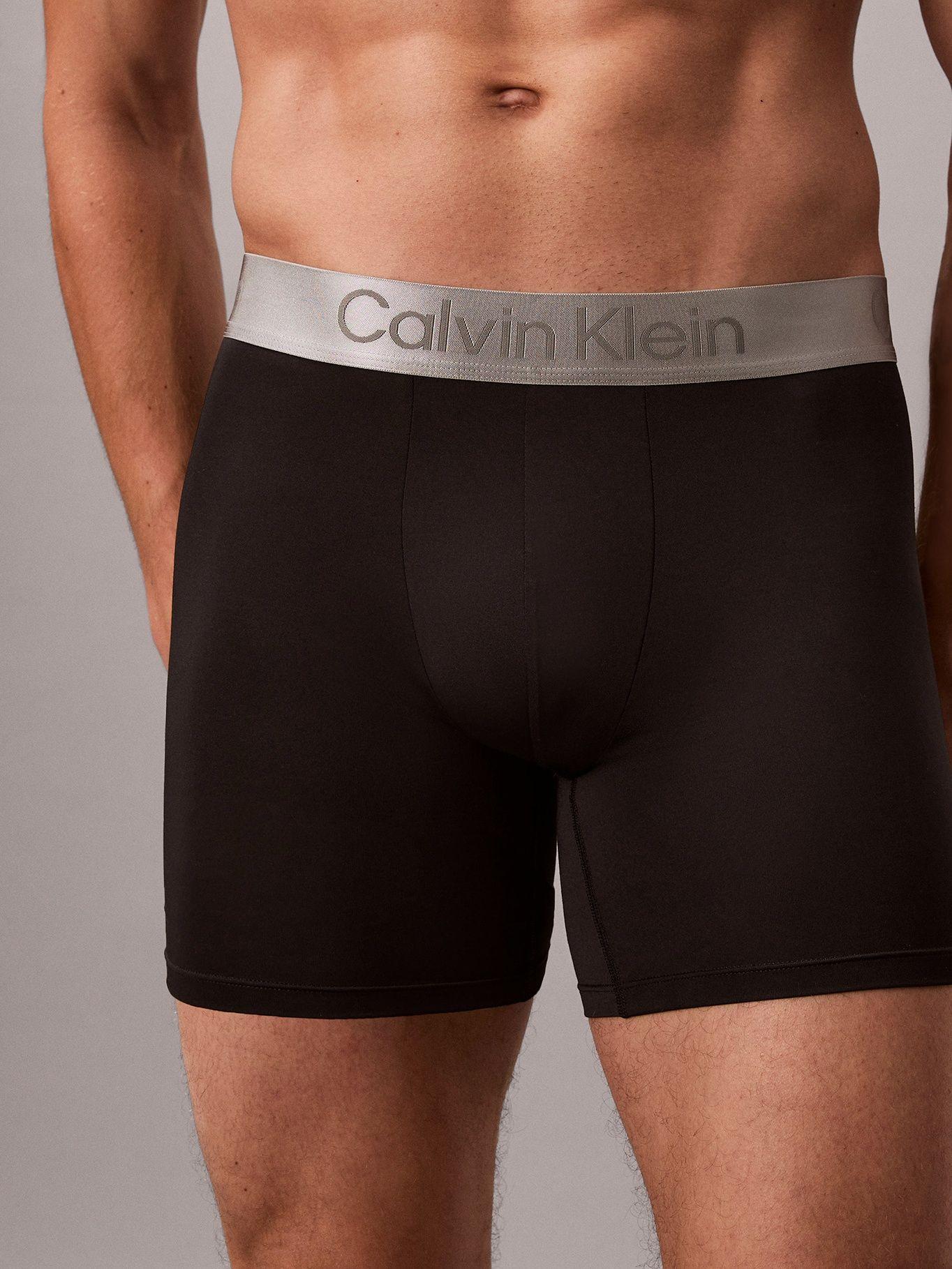 Pack de 3 Bóxers Brief Brushed Negro Calvin Klein-4
