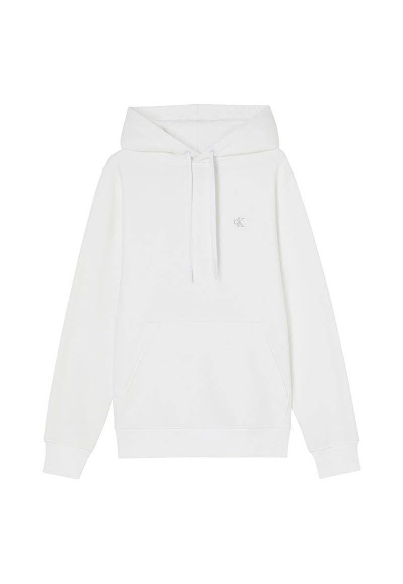Hoodie Logo Tape Blanco YAF Calvin Klein-0