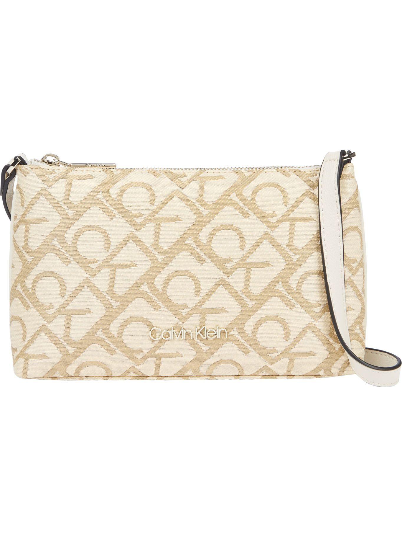 Bandolera Jacquard Beige Calvin Klein-0