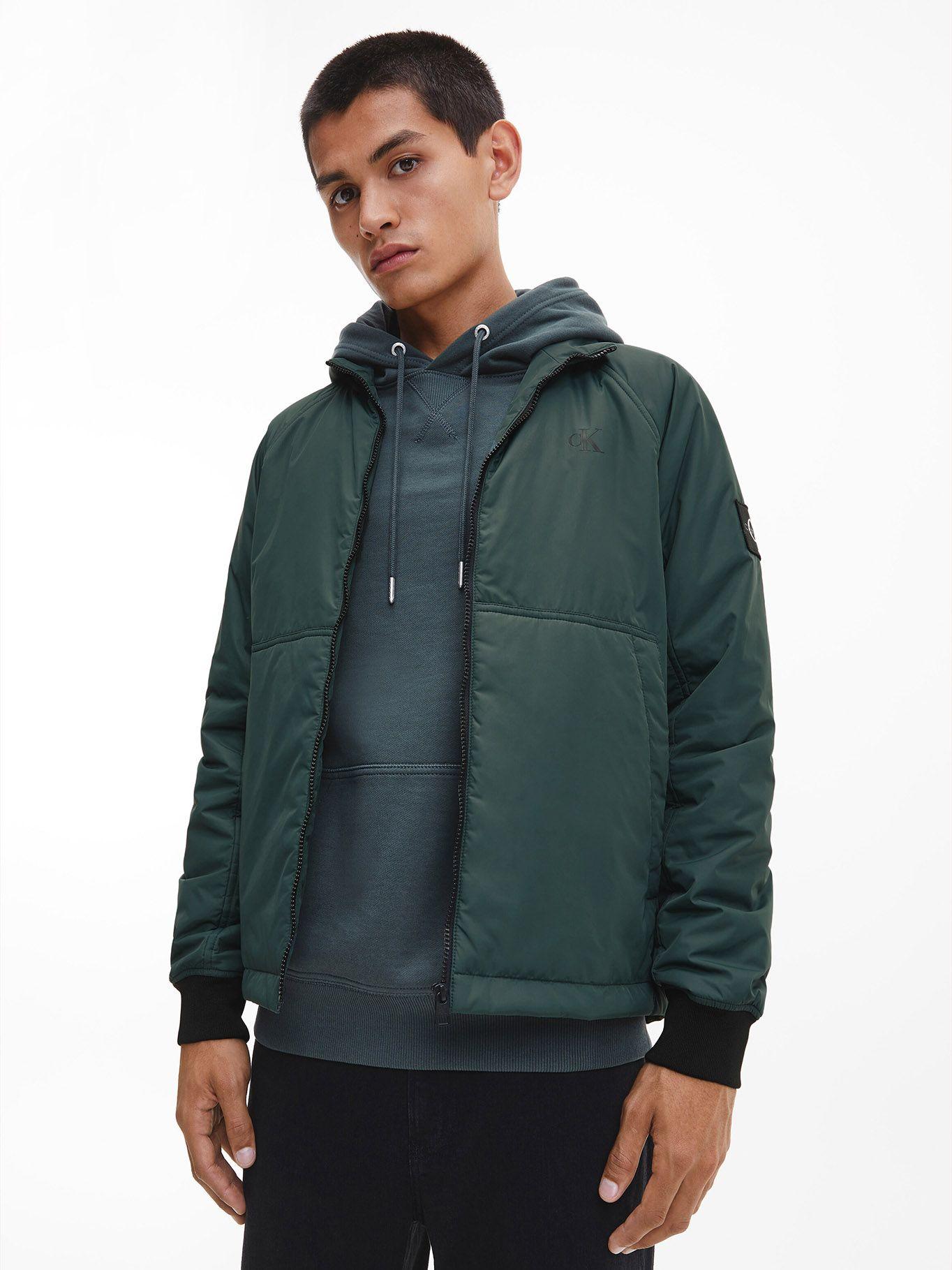 Chaqueta Padded Harrington Verde L7E Calvin Klein-0
