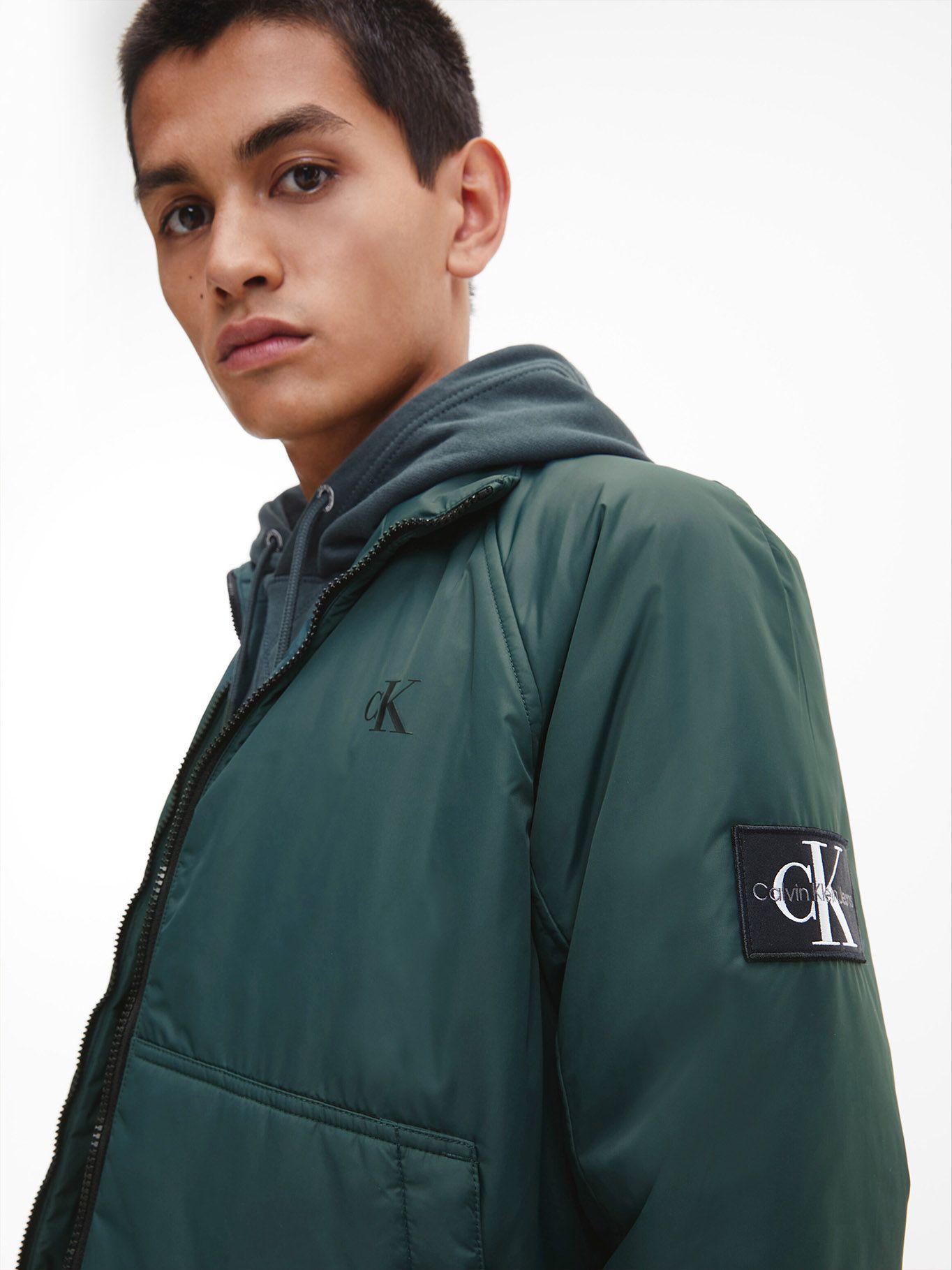 Chaqueta Padded Harrington Verde L7E Calvin Klein-3