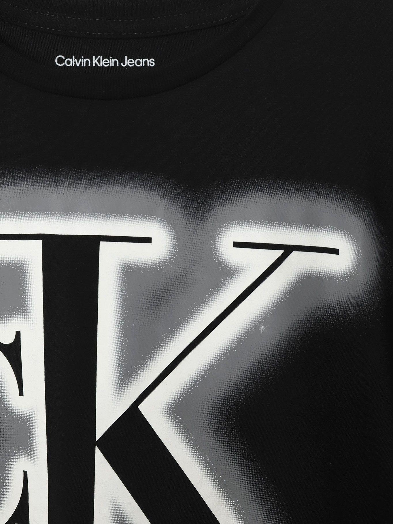 Polera Niño Glow Ck Negro Calvin Klein-2