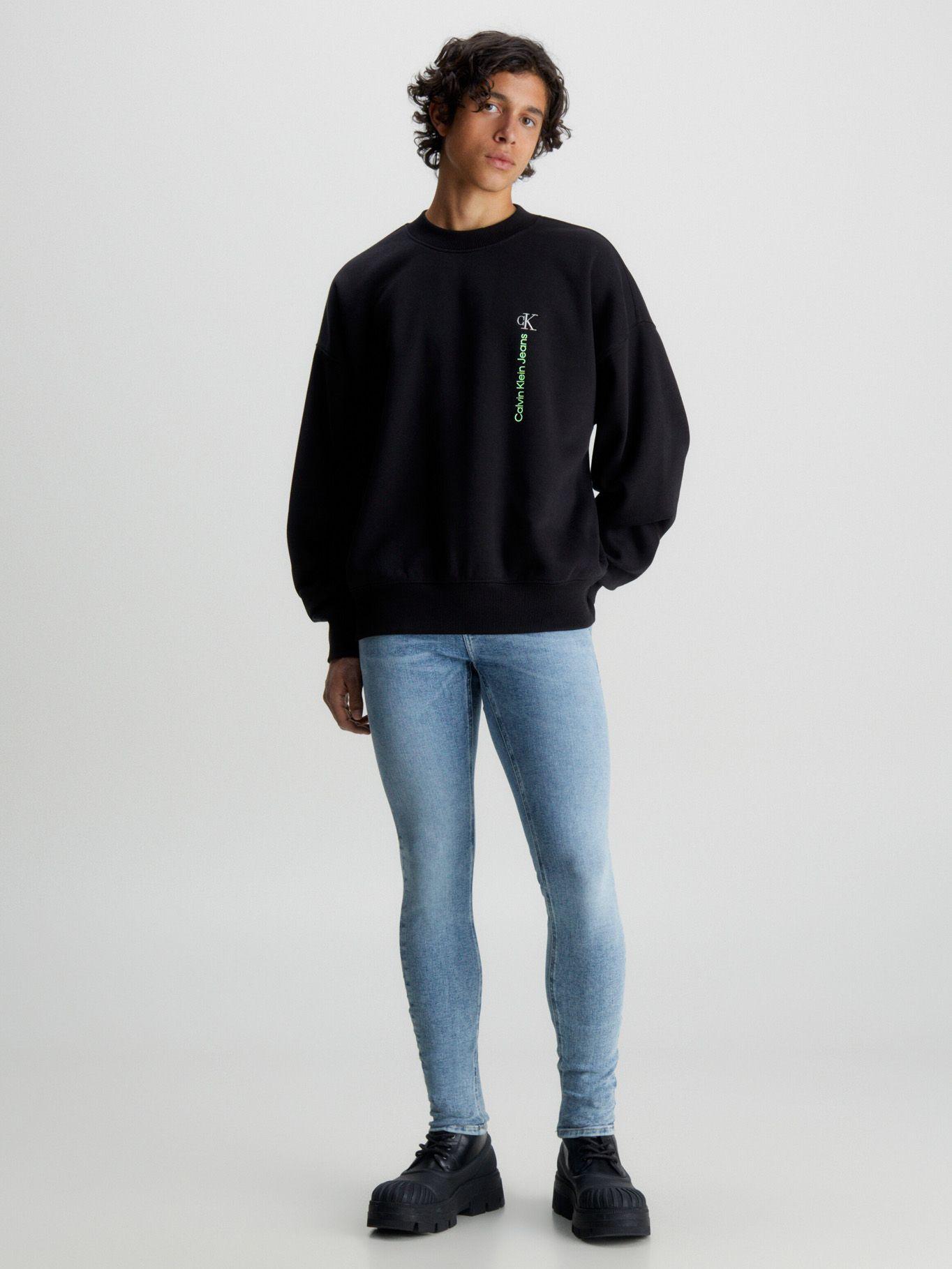 Jeans Super Skinny Azul 1AA Calvin Klein-3