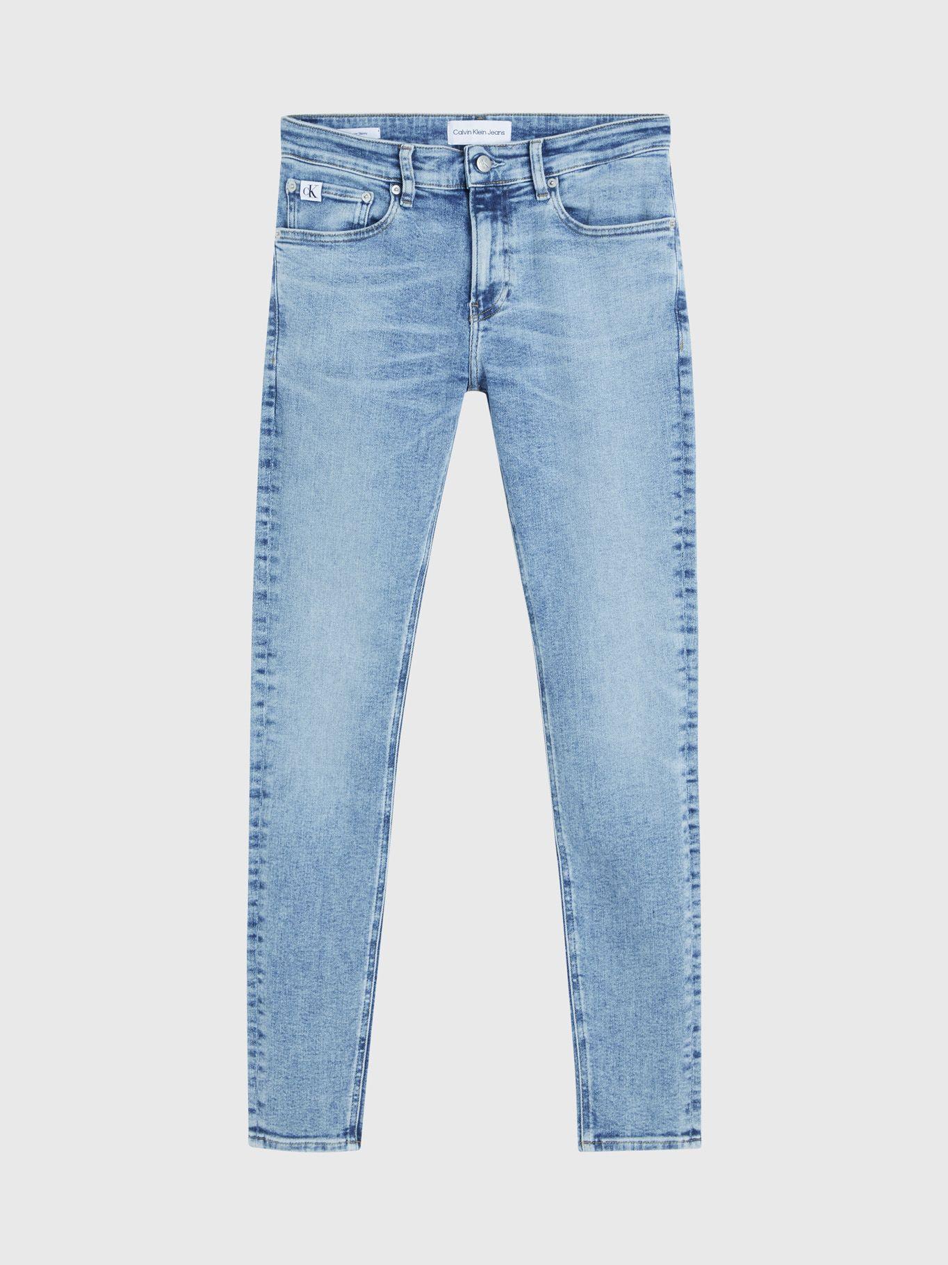 Jeans Super Skinny Azul 1AA Calvin Klein-4