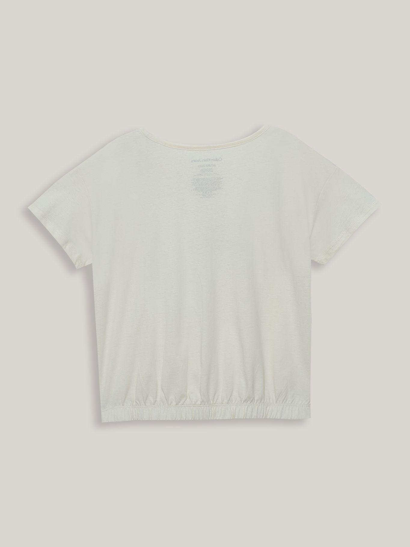 Polera Niña Ck Sequin Blanco Calvin Klein-1