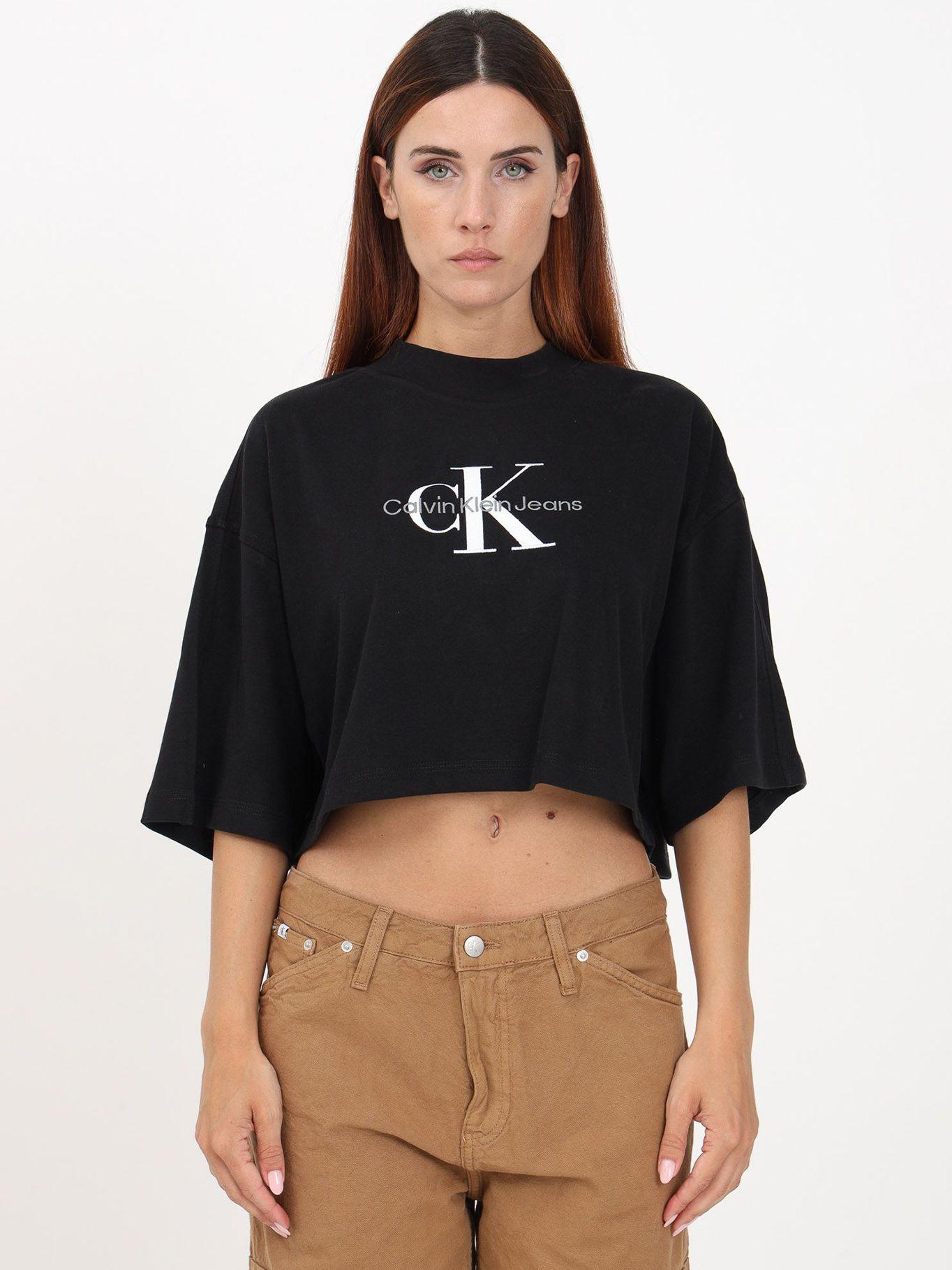 Polera Embroidery  Negro Calvin Klein-0