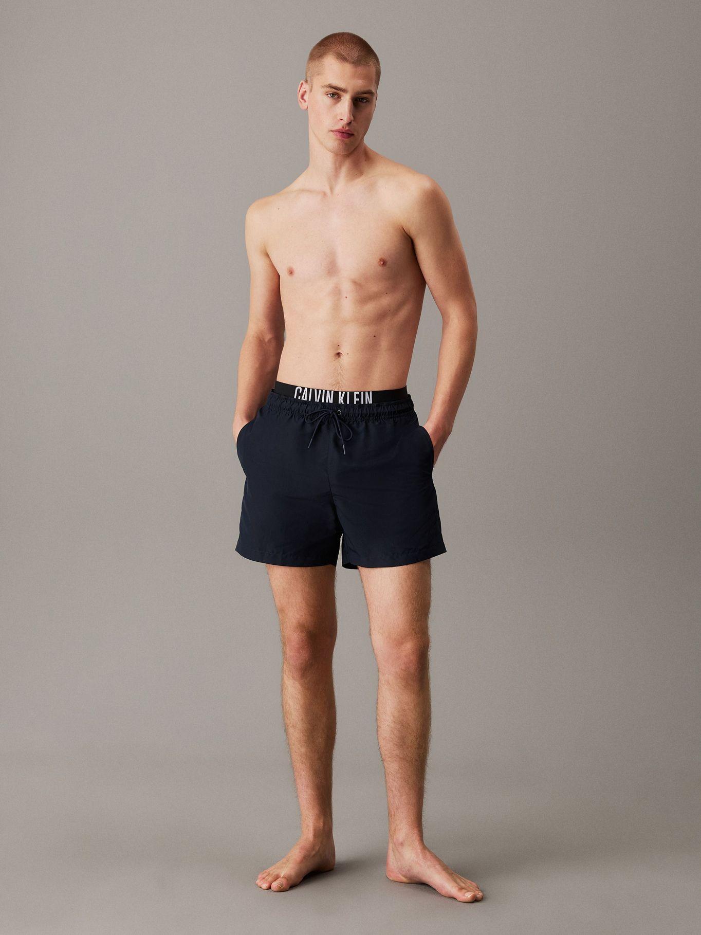 Traje Baño Cinturilla Intense Power Azul Calvin Klein-0