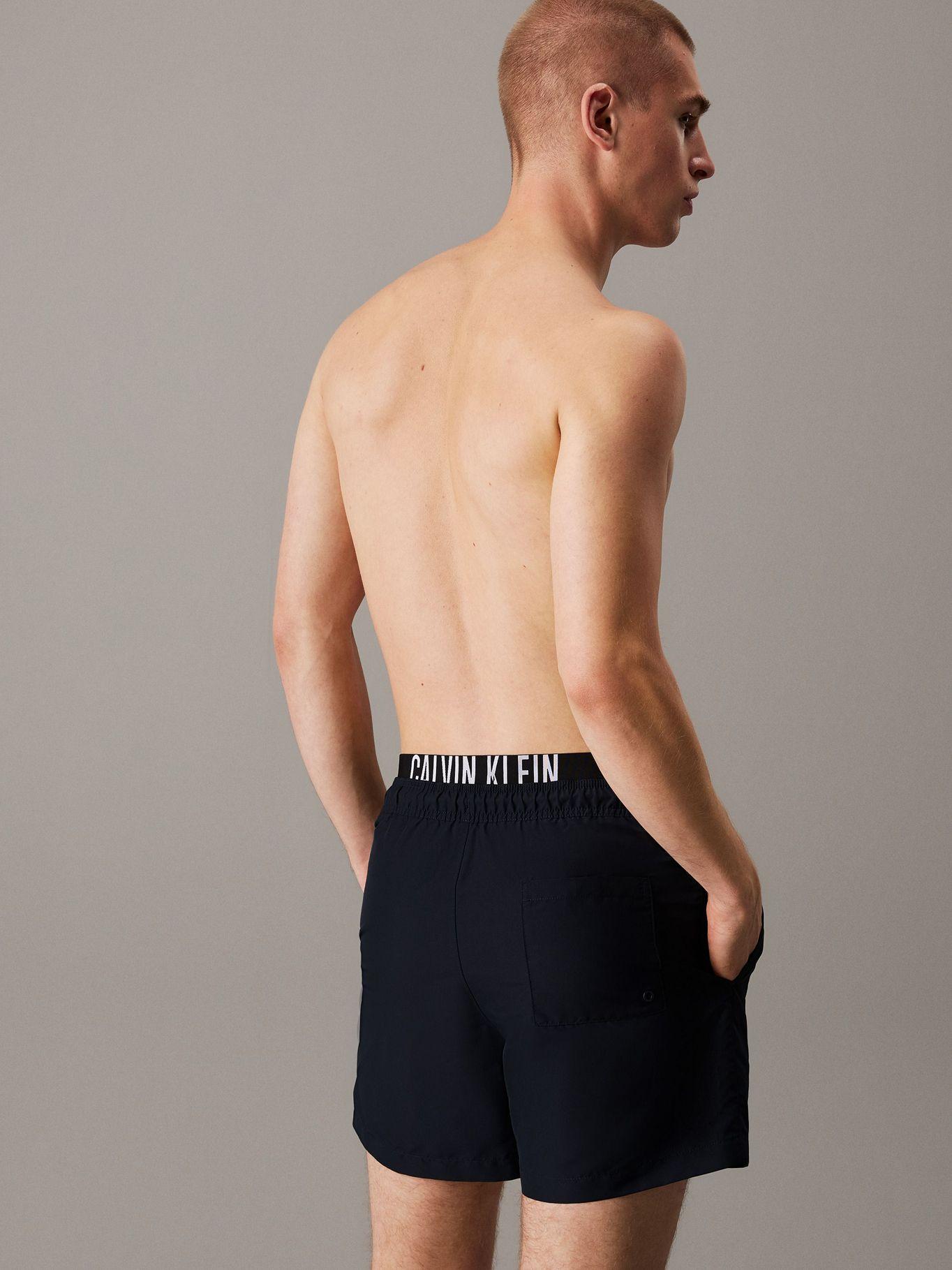 Traje Baño Cinturilla Intense Power Azul Calvin Klein-1