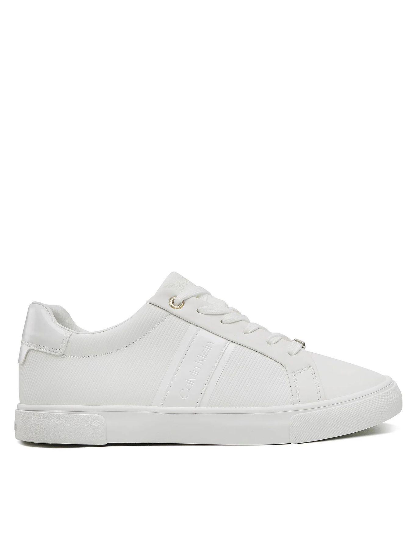 Zapatilla Low Profile Vulc Lace Up Blanco Calvin Klein-4