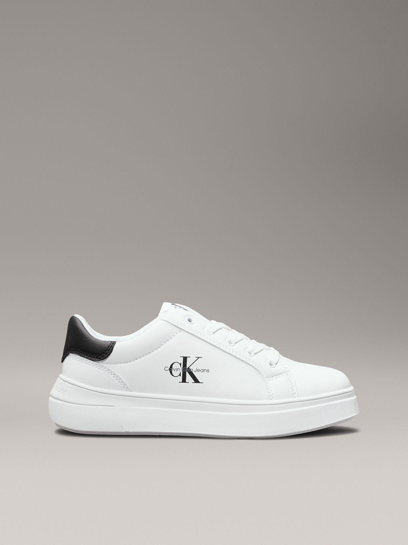 Zapatillas Niño Low Lace-Up Blanco Calvin Klein-4