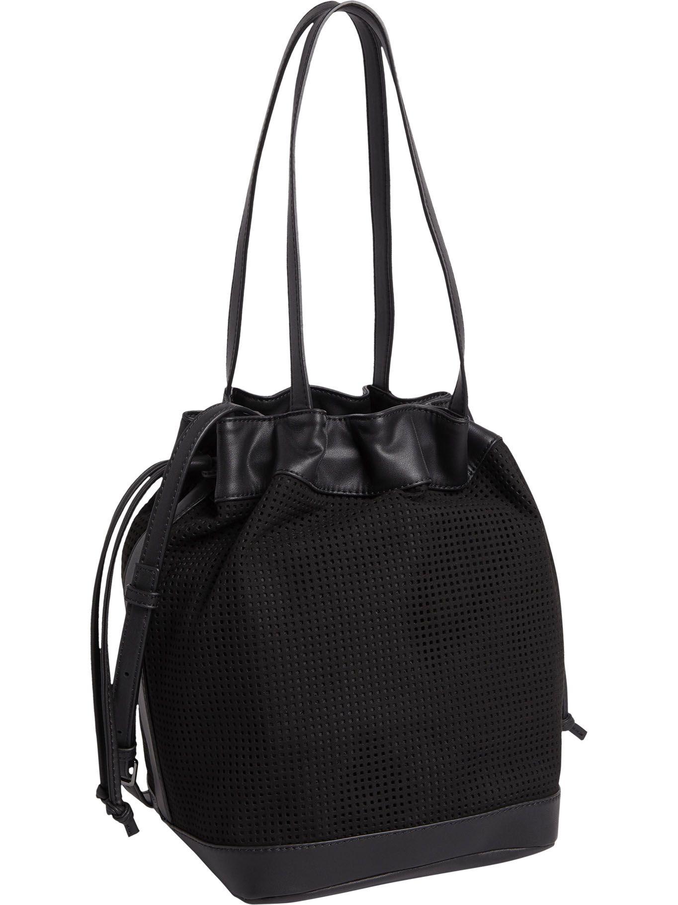 Bolso grande con logo Negro Calvin Klein K60K610635-BAX-1