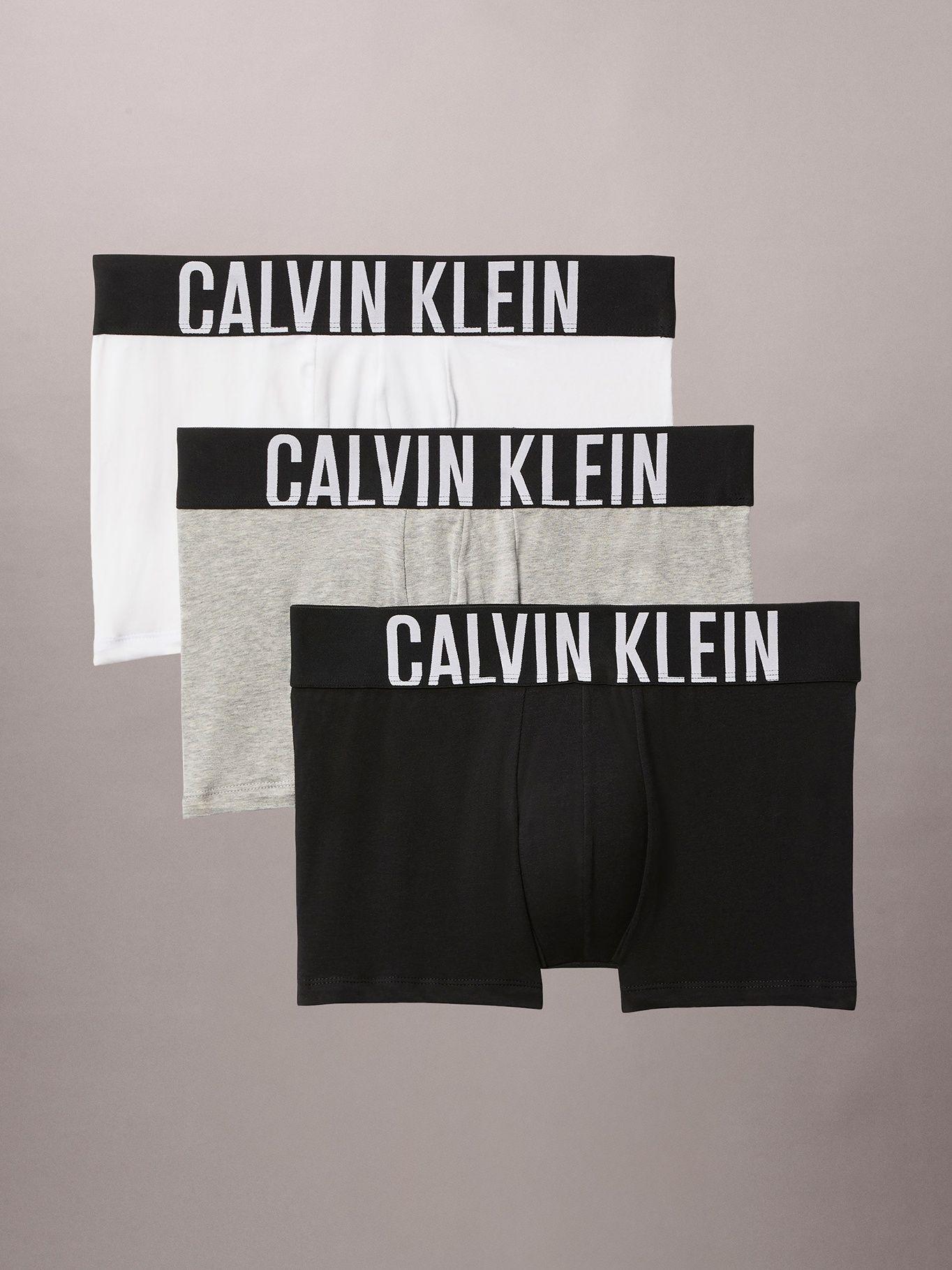 Pack 3 Bóxers Trunk Intense Power Multicolor Calvin Klein-0