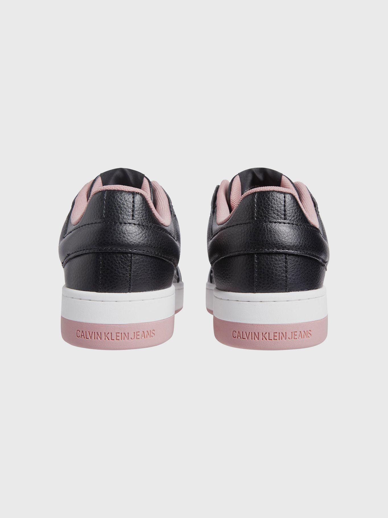 Zapatillas basket de cuero sintético Negro Calvin Klein-1