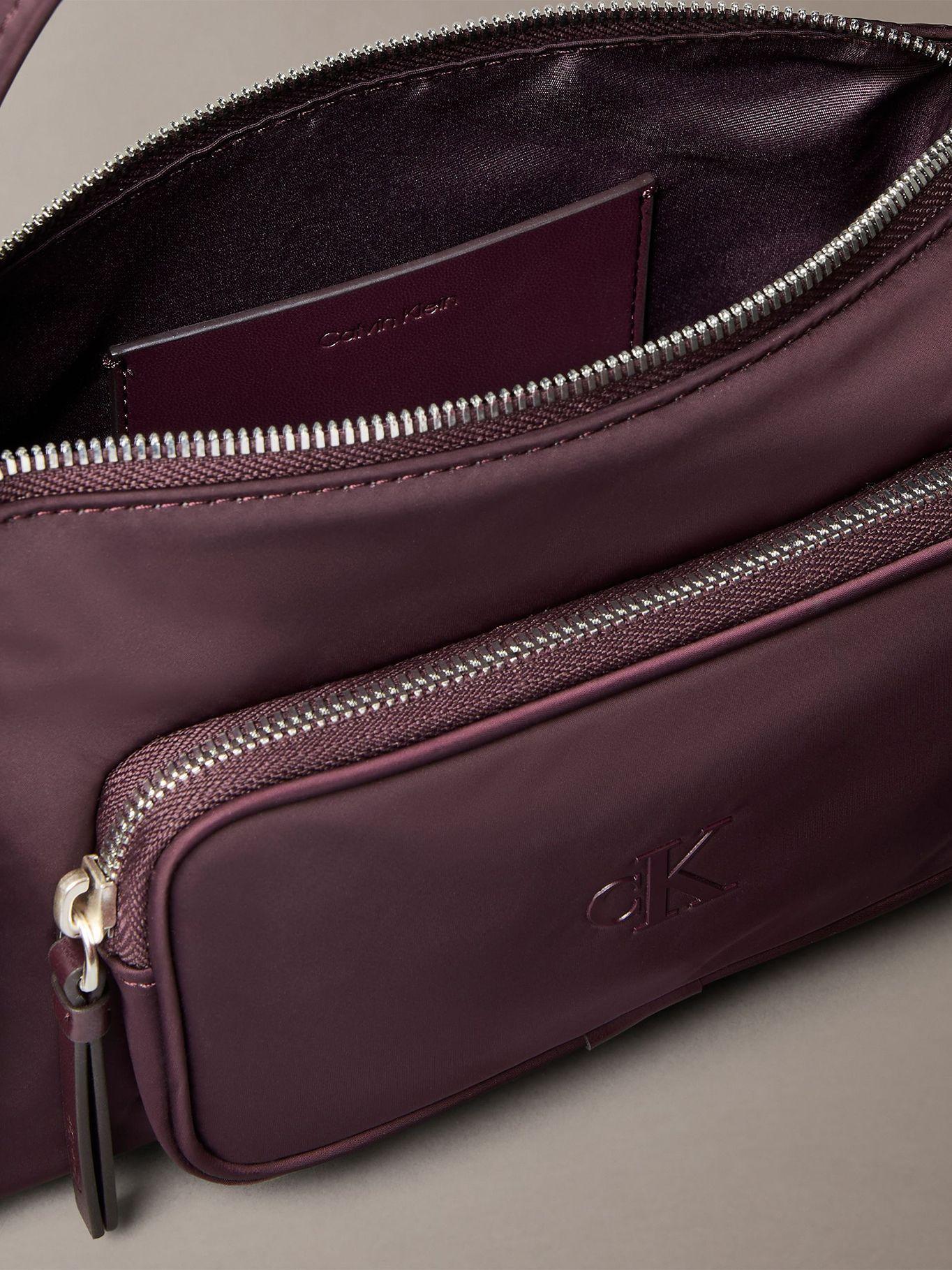 Cartera Pocket Nylon Marrón Calvin Klein-3