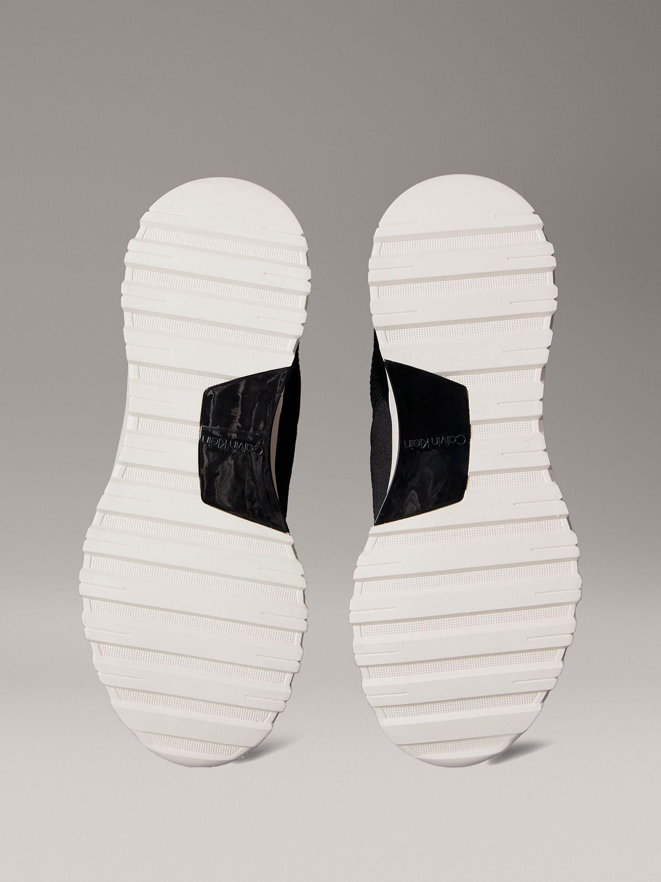 Zapatillas Runner en Tejido de Malla Negro Calvin Klein-3