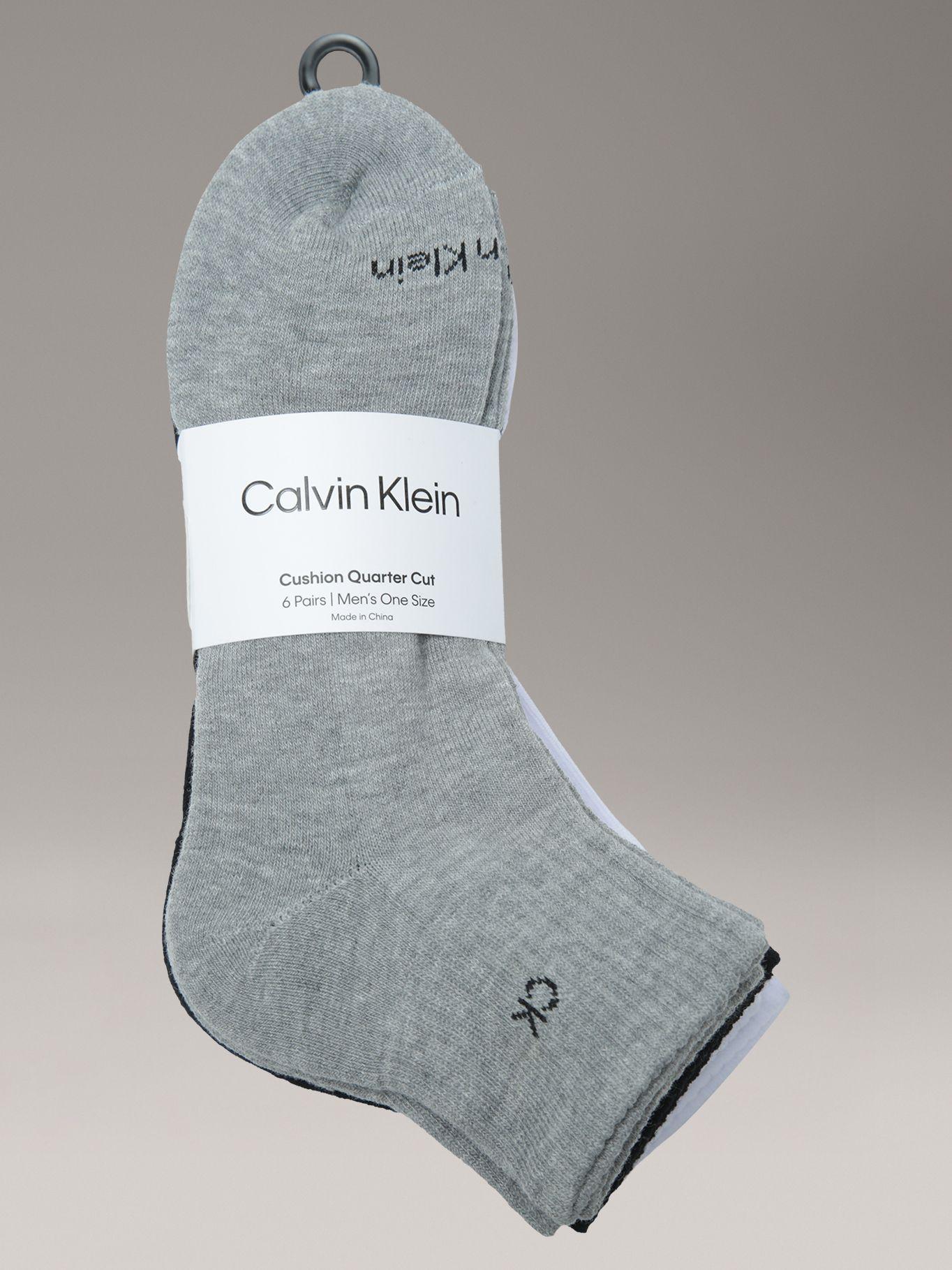 Pack de 6 Calcetines Tobilleros Multicolor Calvin Klein-2