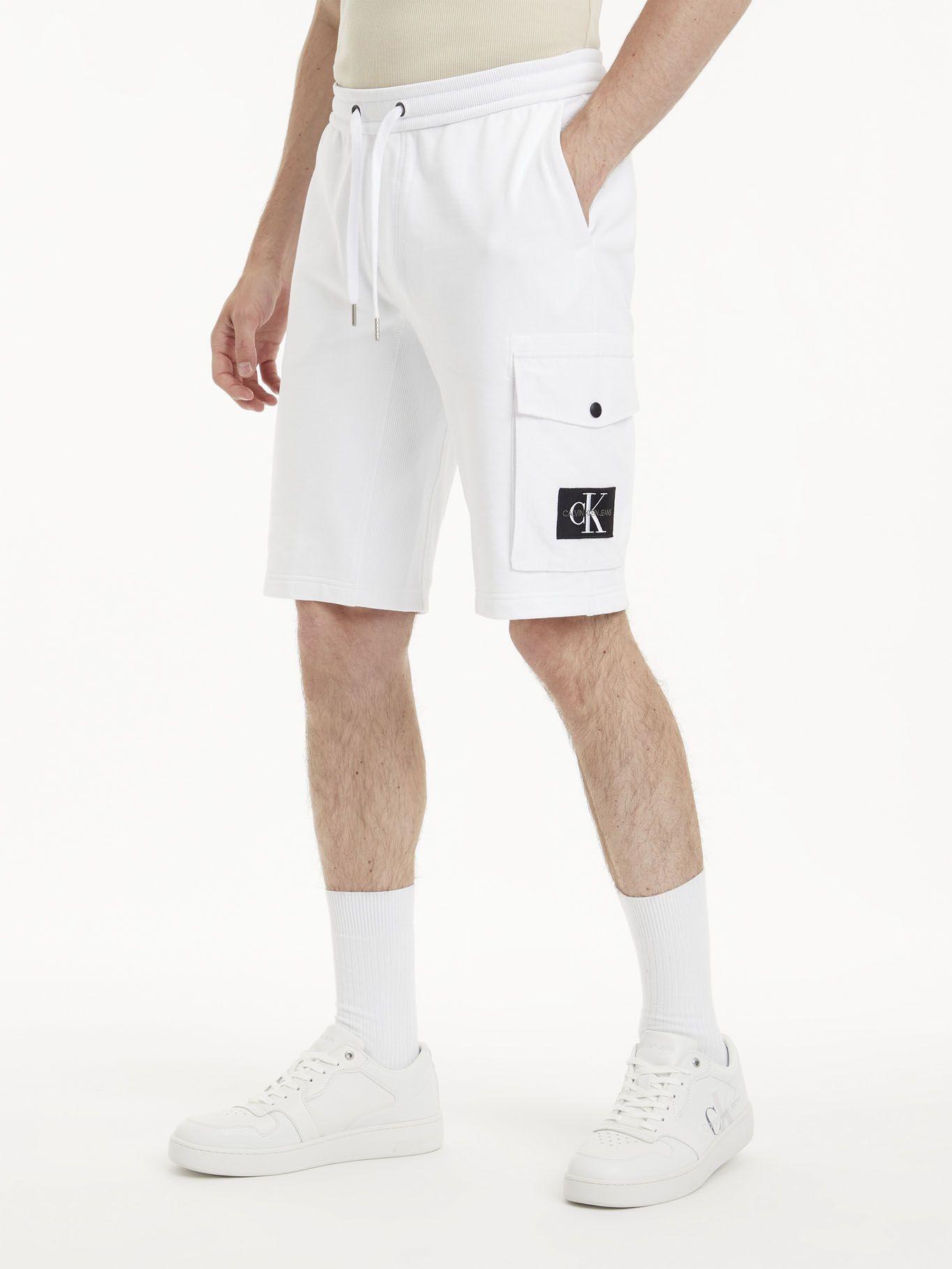 Pantalones cortos con logotipo Blanco Calvin Klein-2