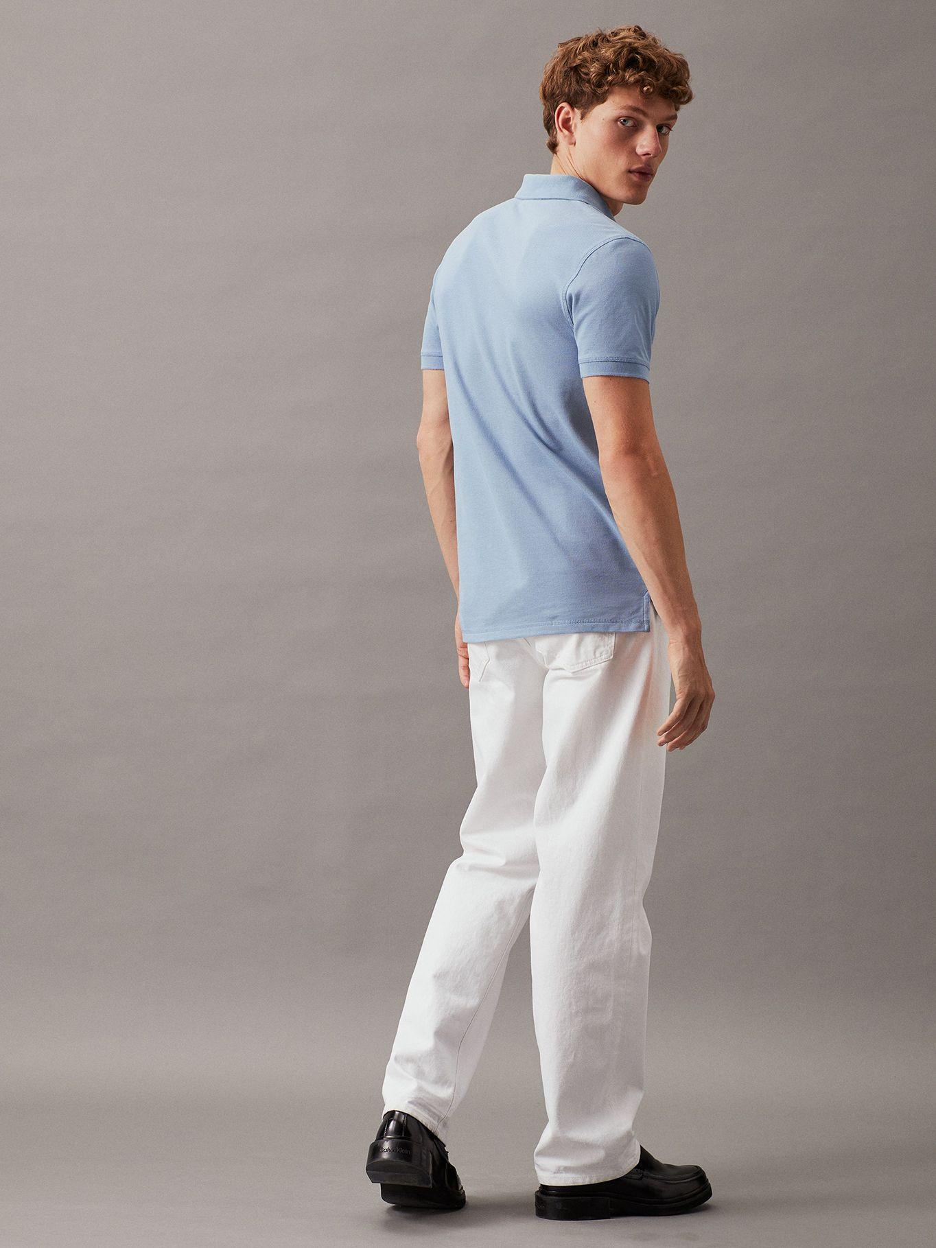 Polo Badge Azul Calvin Klein-2