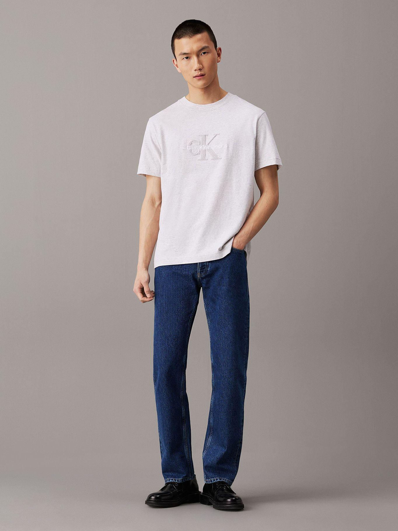 Polera Chenille Monologo P6G Gris Calvin Klein-1