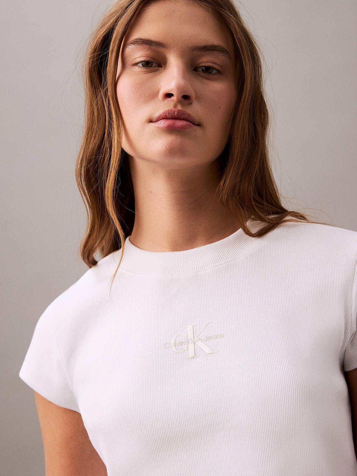 Polera Mnogram Baby Blanco Calvin Klein-3