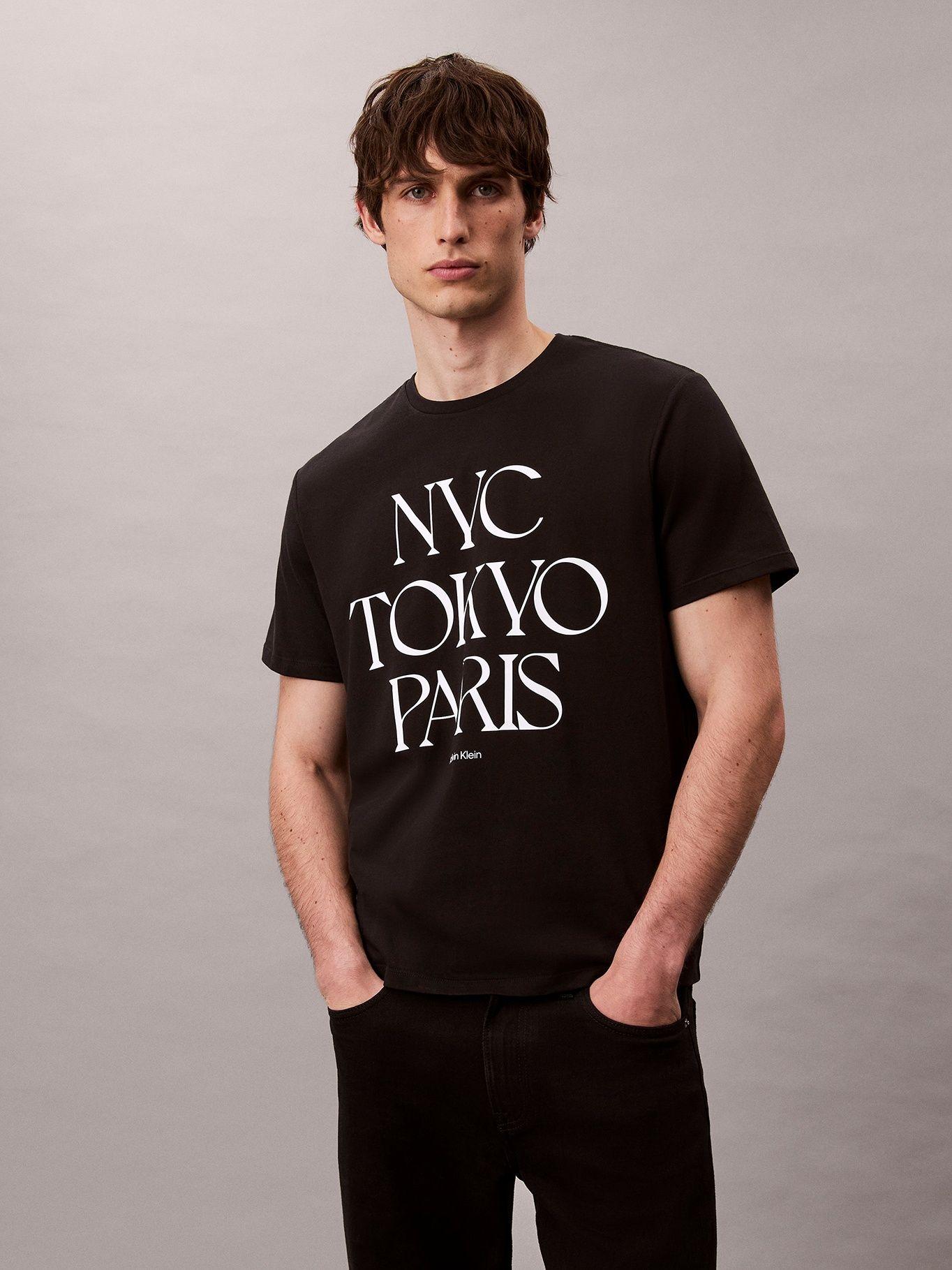 Polera con Gráfico Flagship City Negro Calvin Klein-0