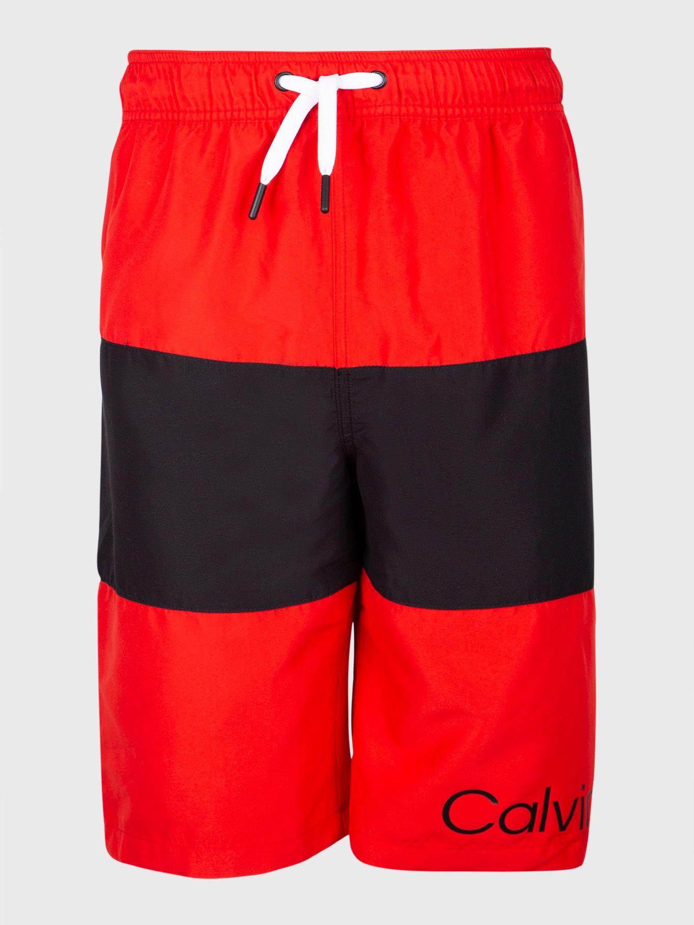 Traje de Baño Niño Rojo 17F Calvin Klein-0