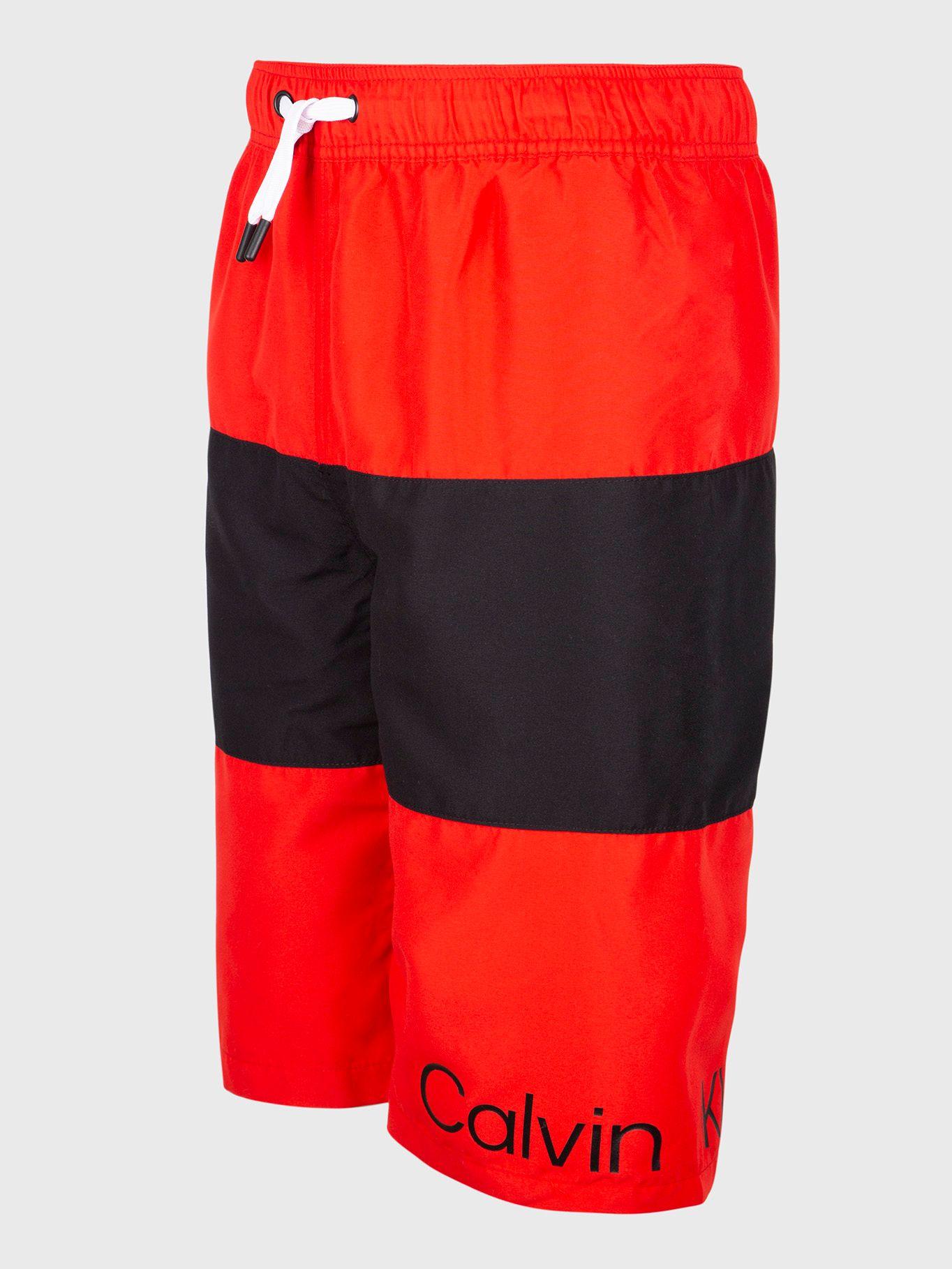 Traje de Baño Niño Rojo 17F Calvin Klein-2