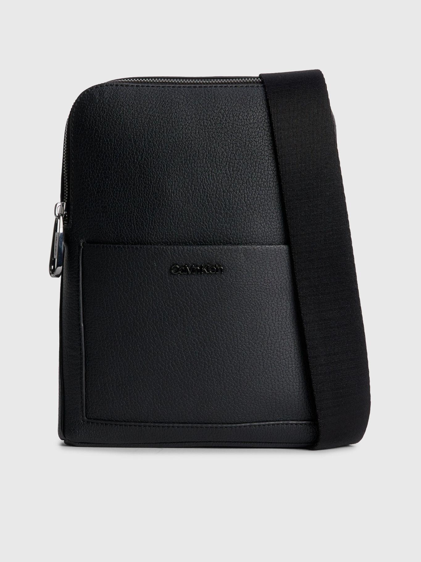 Bandolera Plana Reciclada Negro Calvin Klein-0