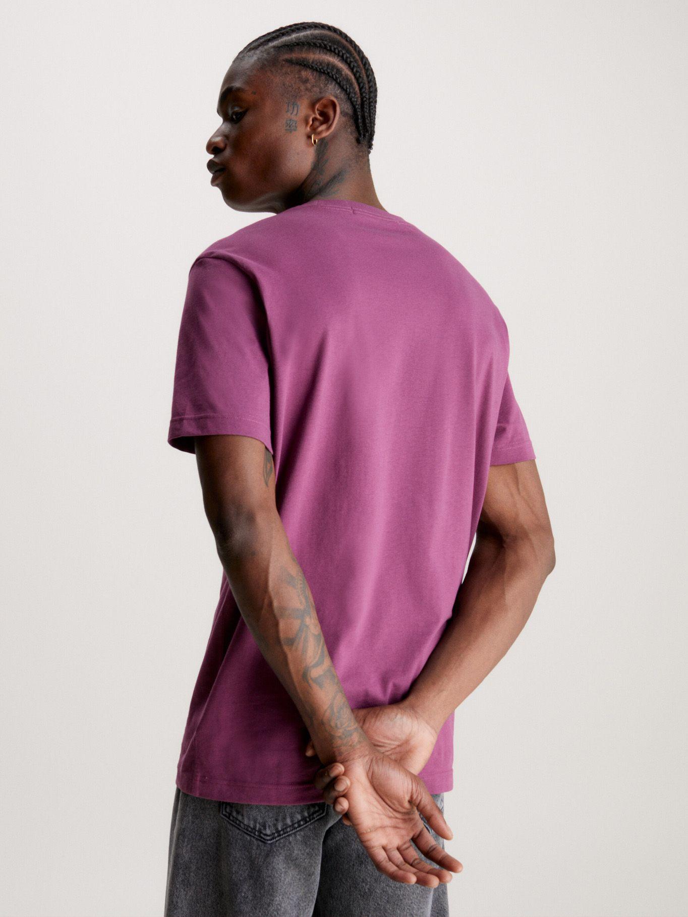 Polera Monologo Regular Morado Calvin Klein-2