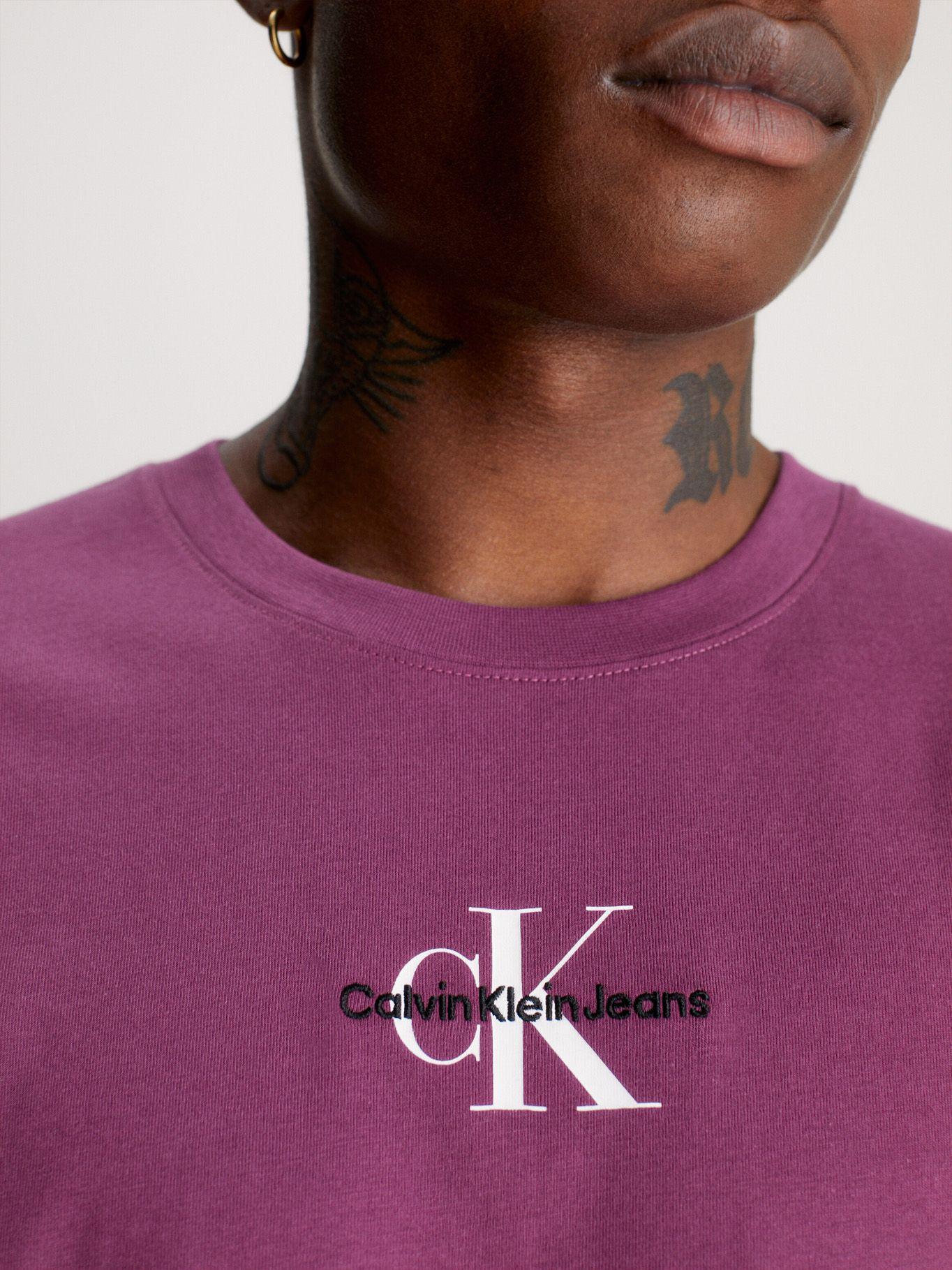 Polera Monologo Regular Morado Calvin Klein-3