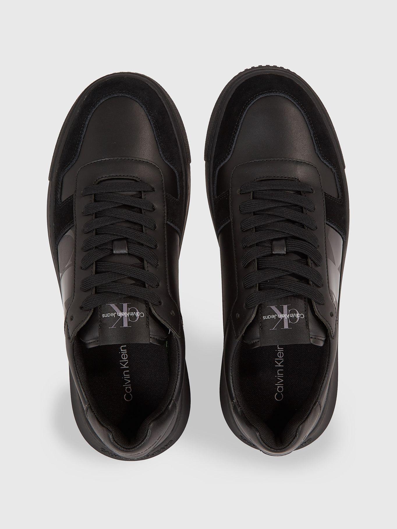 Zapatilla Chunky Cupsole Laceup Mix Negro Calvin Klein-2