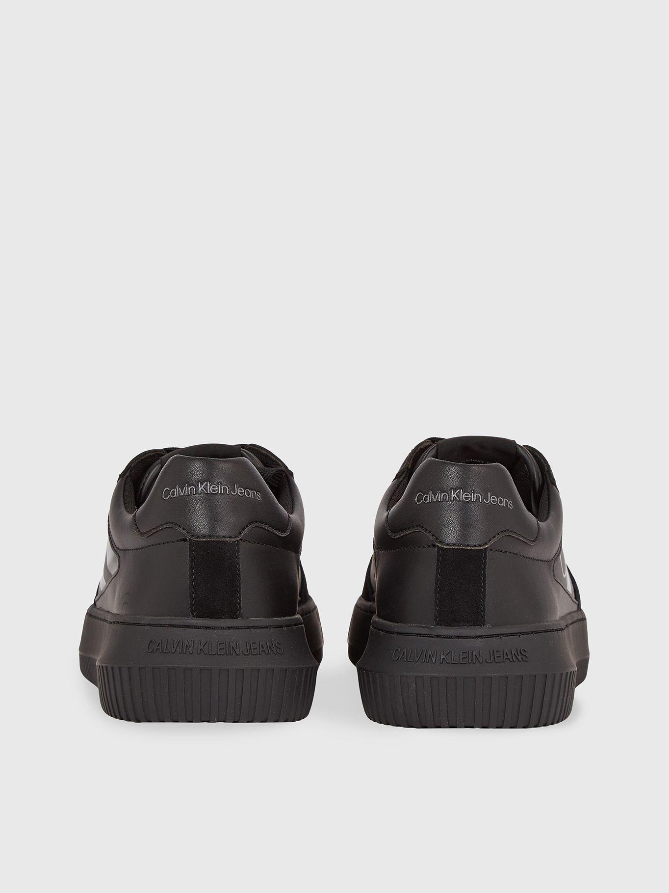 Zapatilla Chunky Cupsole Laceup Mix Negro Calvin Klein-1