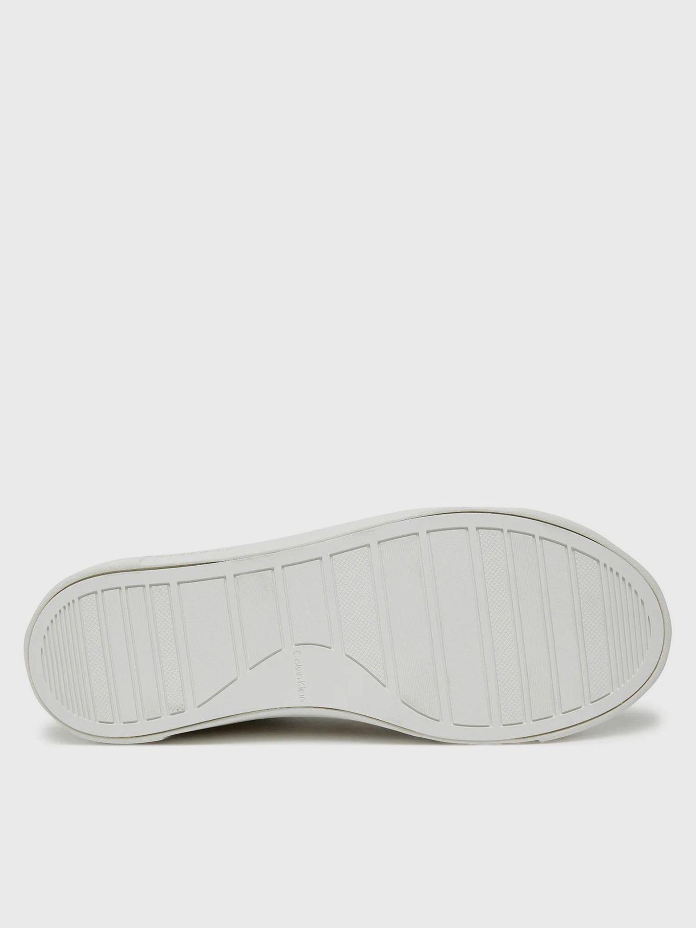 Zapatillas de cuero Beige Calvin Klein-3