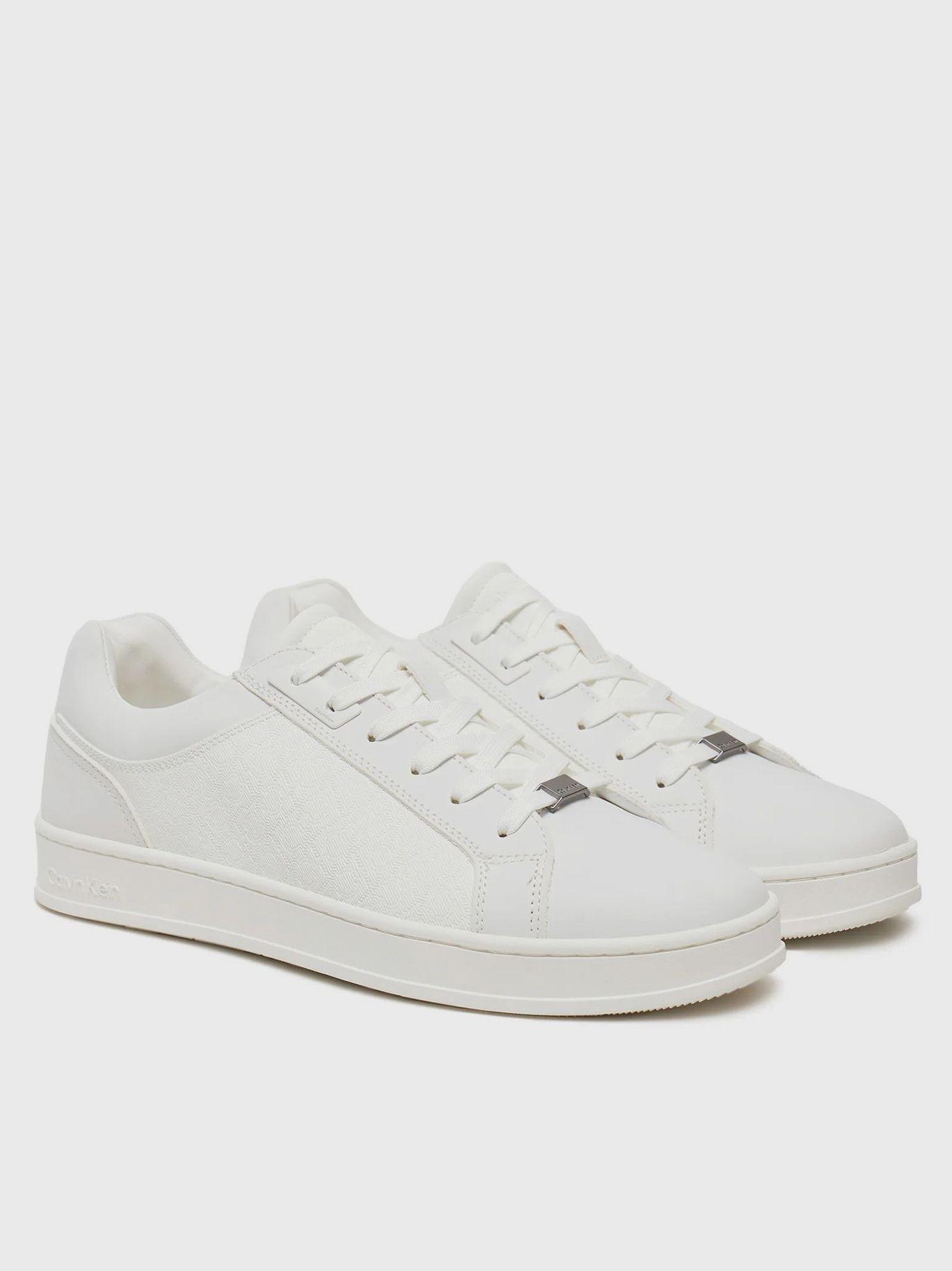 Zapatillas Low Top Lace Up Mono Blanco Calvin Klein-0