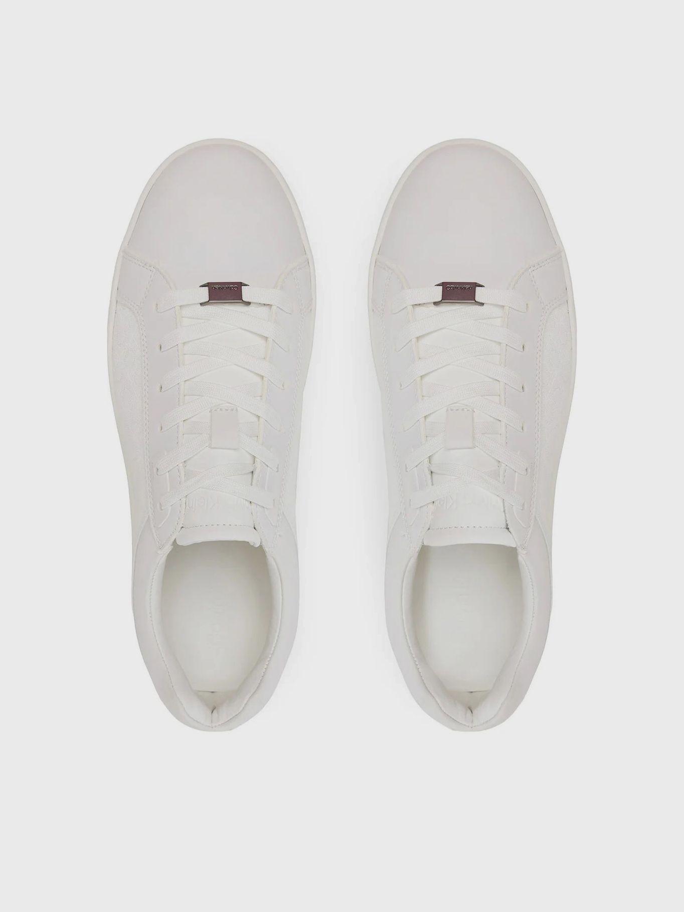 Zapatillas Low Top Lace Up Mono Blanco Calvin Klein-2