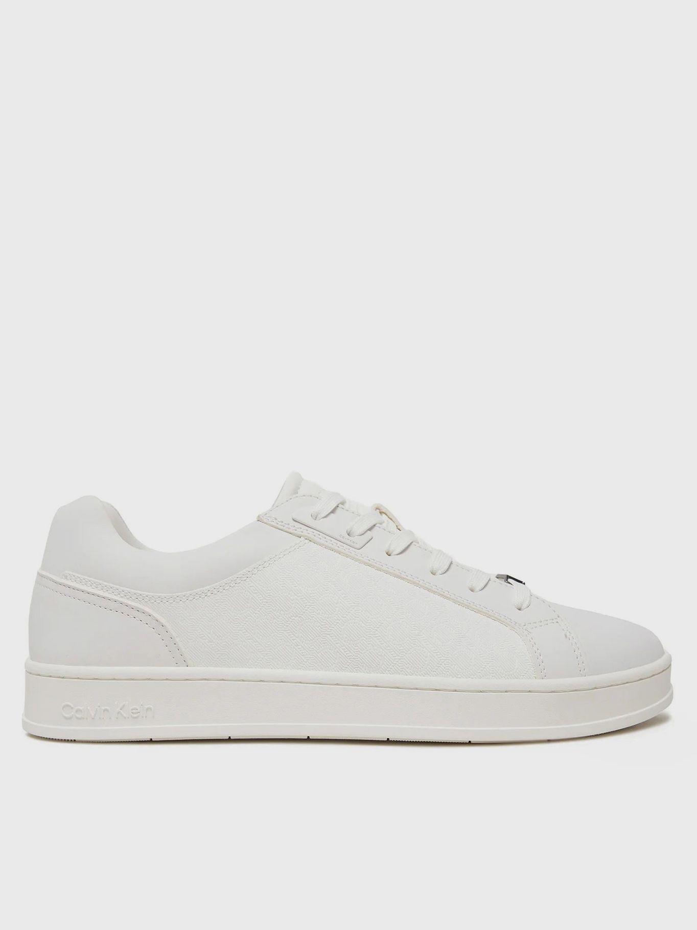 Zapatillas Low Top Lace Up Mono Blanco Calvin Klein-4
