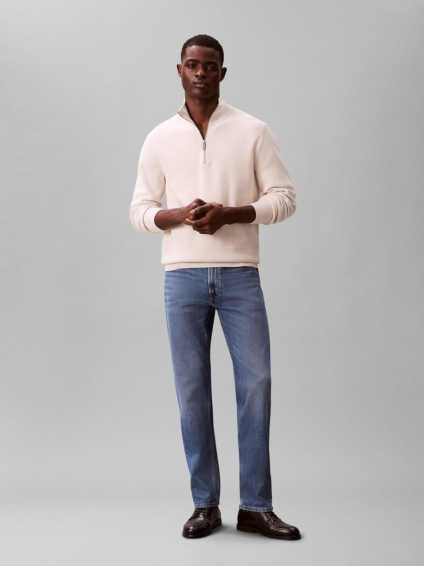 Jeans De Slim Straight Azul Calvin Klein-0
