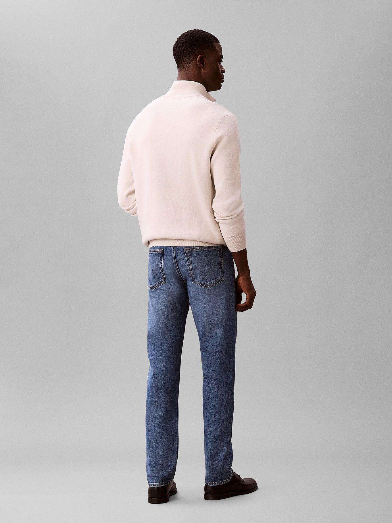 Jeans De Slim Straight Azul Calvin Klein-2