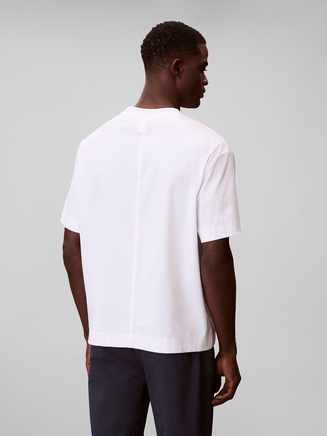 Polera Premium Interlock Blanco Calvin Klein-2