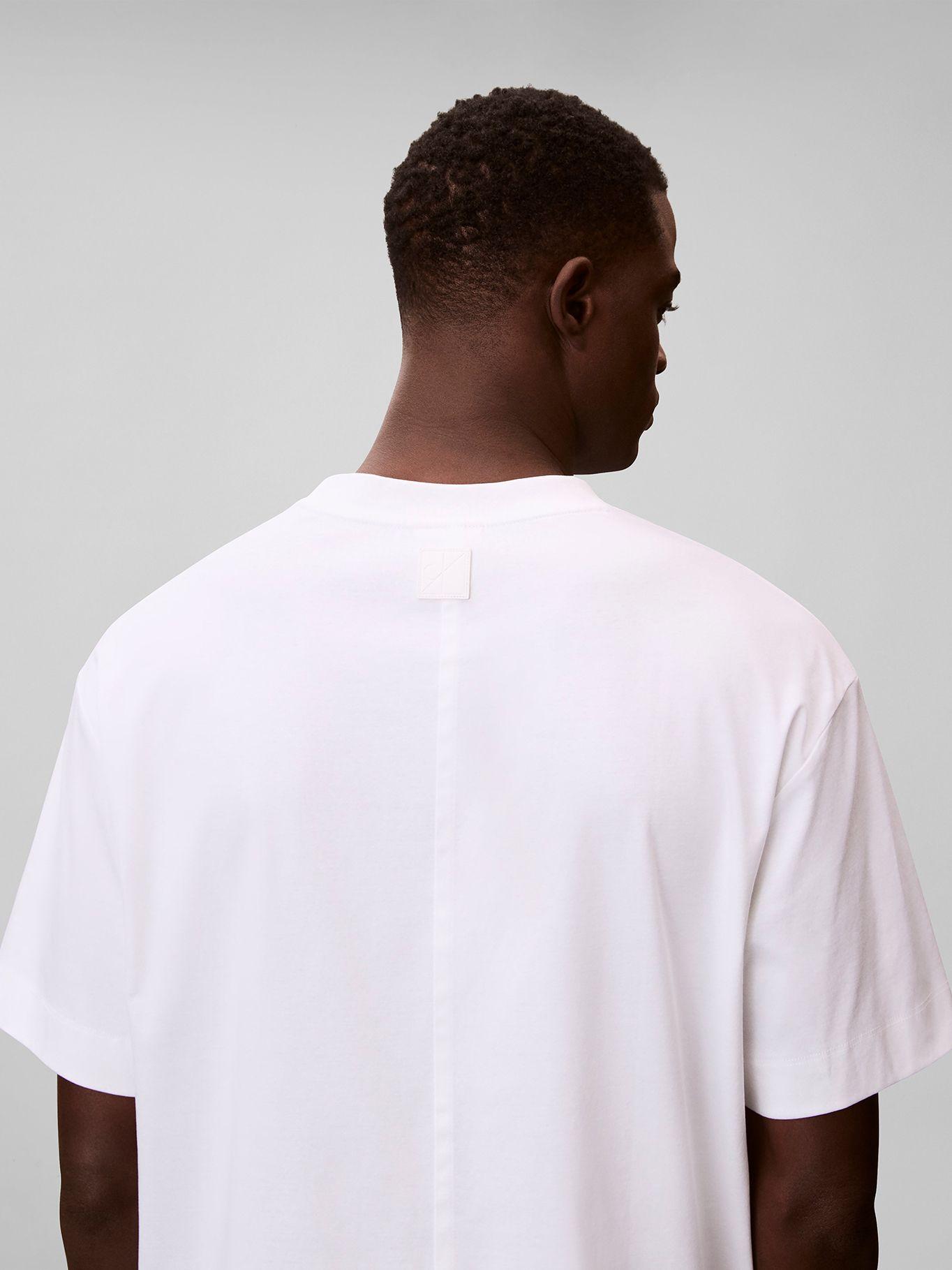 Polera Premium Interlock Blanco Calvin Klein-3