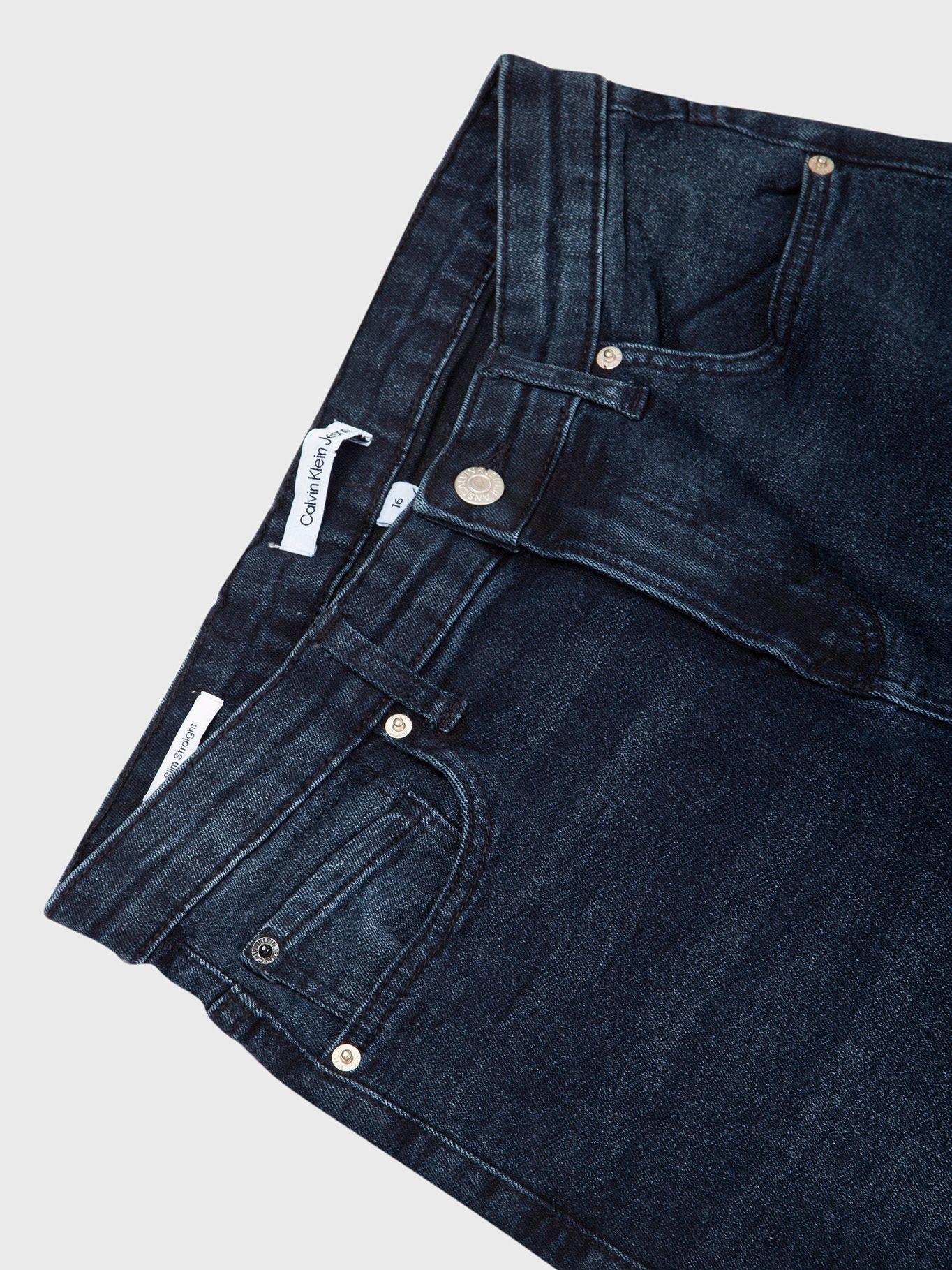 Jeans Niño Slim Straight 470 Azul Calvin Klein-2