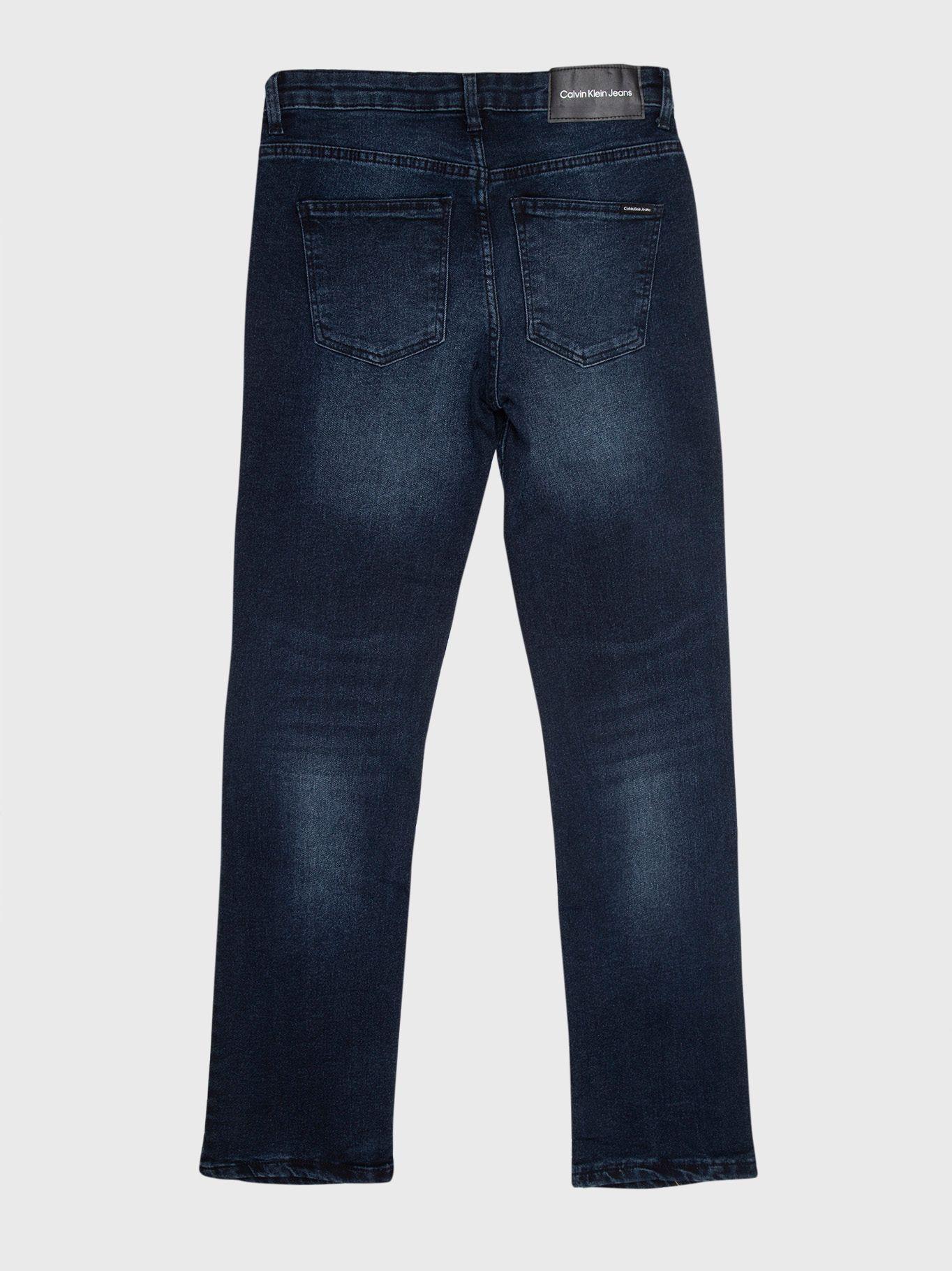 Jeans Niño Slim Straight 470 Azul Calvin Klein-1