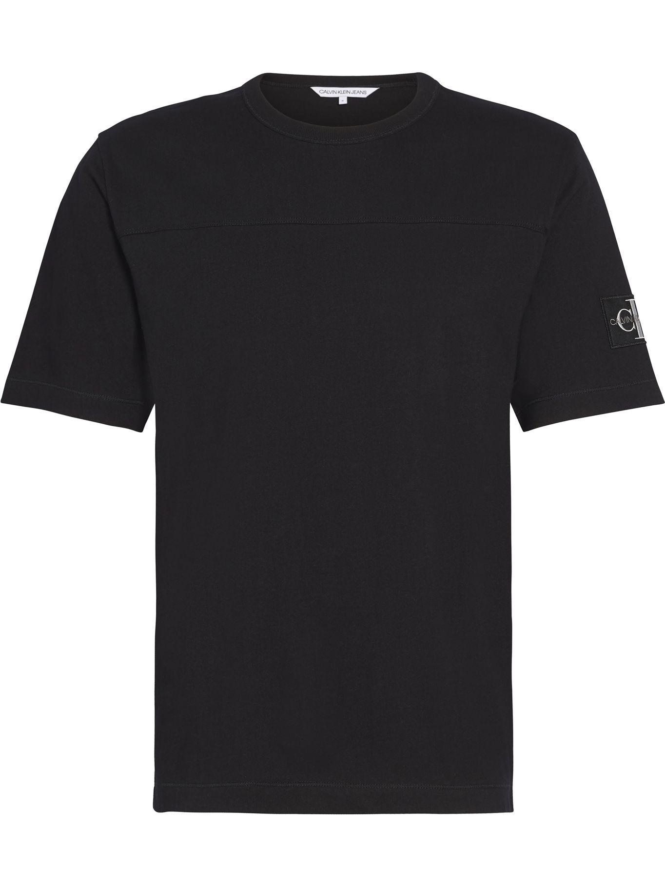 Polera Monogram Badge Negro BAE Calvin Klein-0