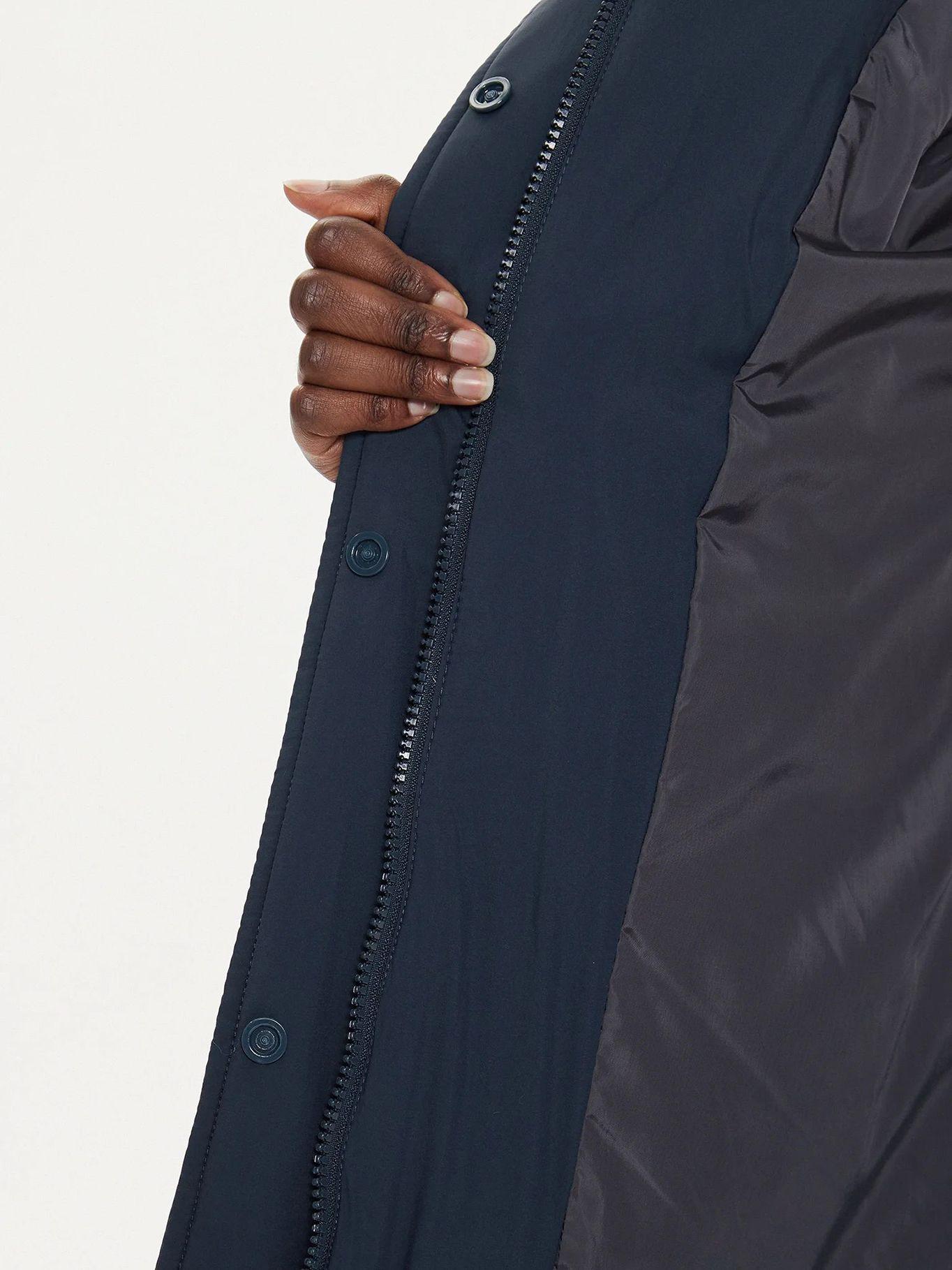 Parka Logo Belt Puffer PPK Azul Calvin Klein-5