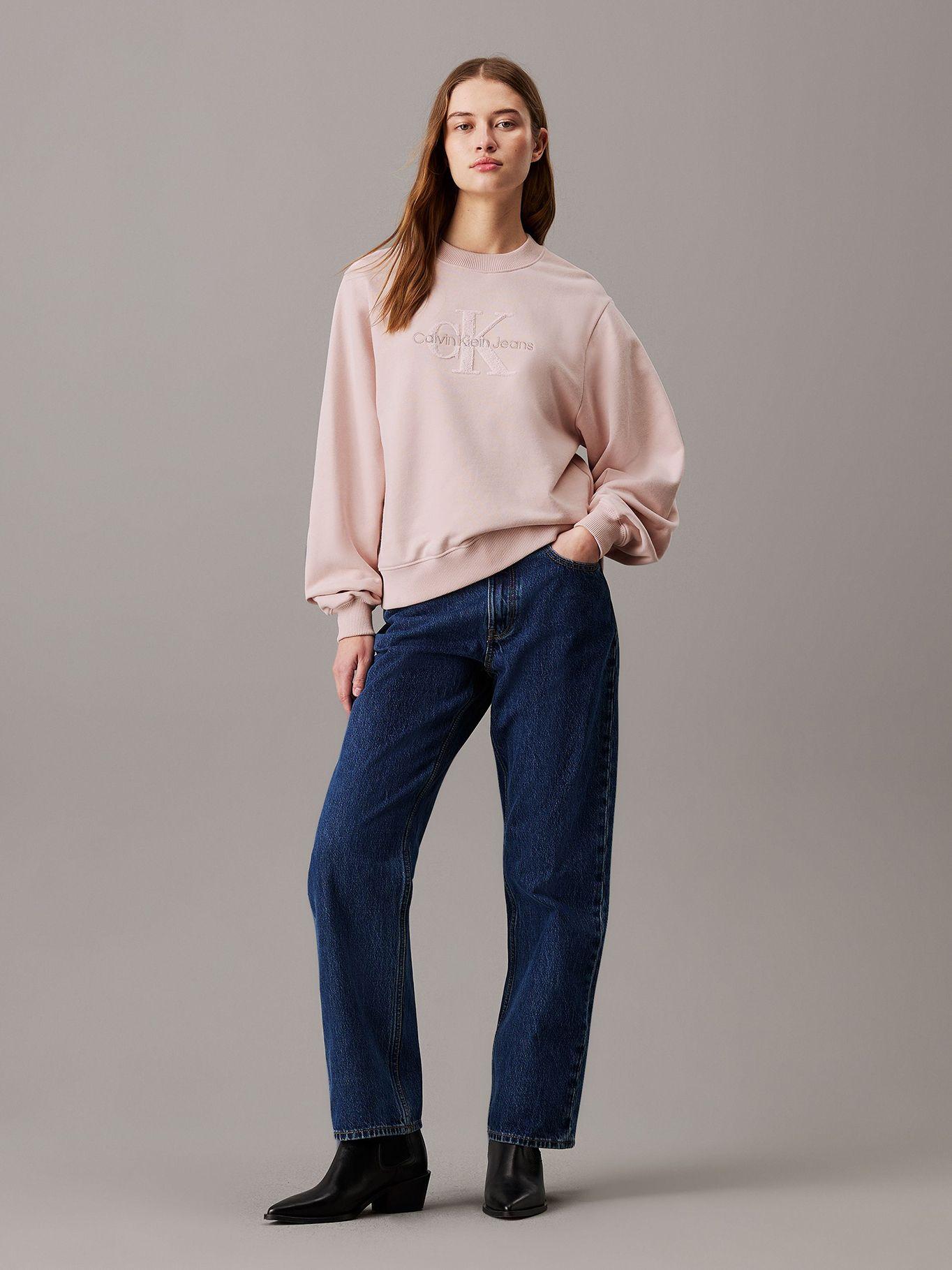 Polerón Chenille Monologo Rosado Calvin Klein-1